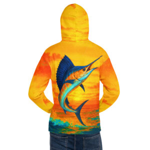 Sailfish Sunset Fishing Hoodie