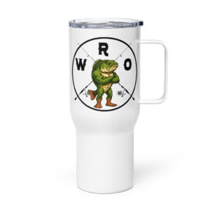 travel mug with a handle