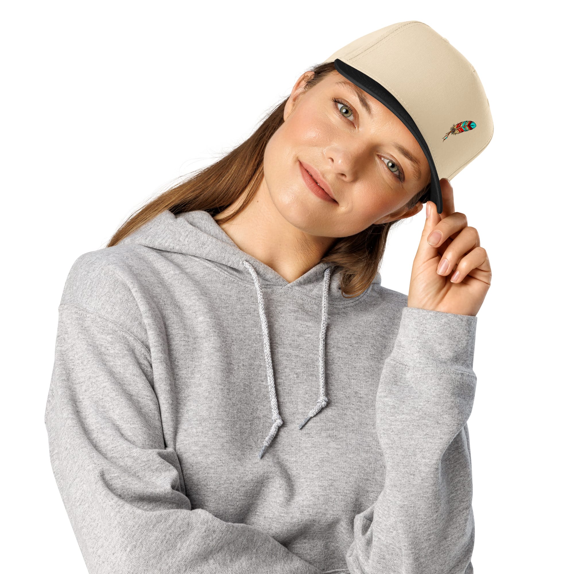 Spirit Feather 5 Panel Cap - Image 5