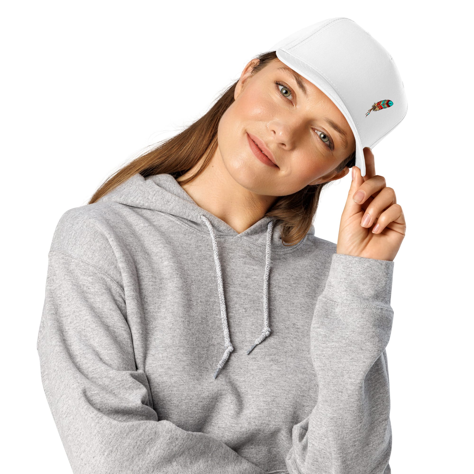 Spirit Feather 5 Panel Cap - Image 20