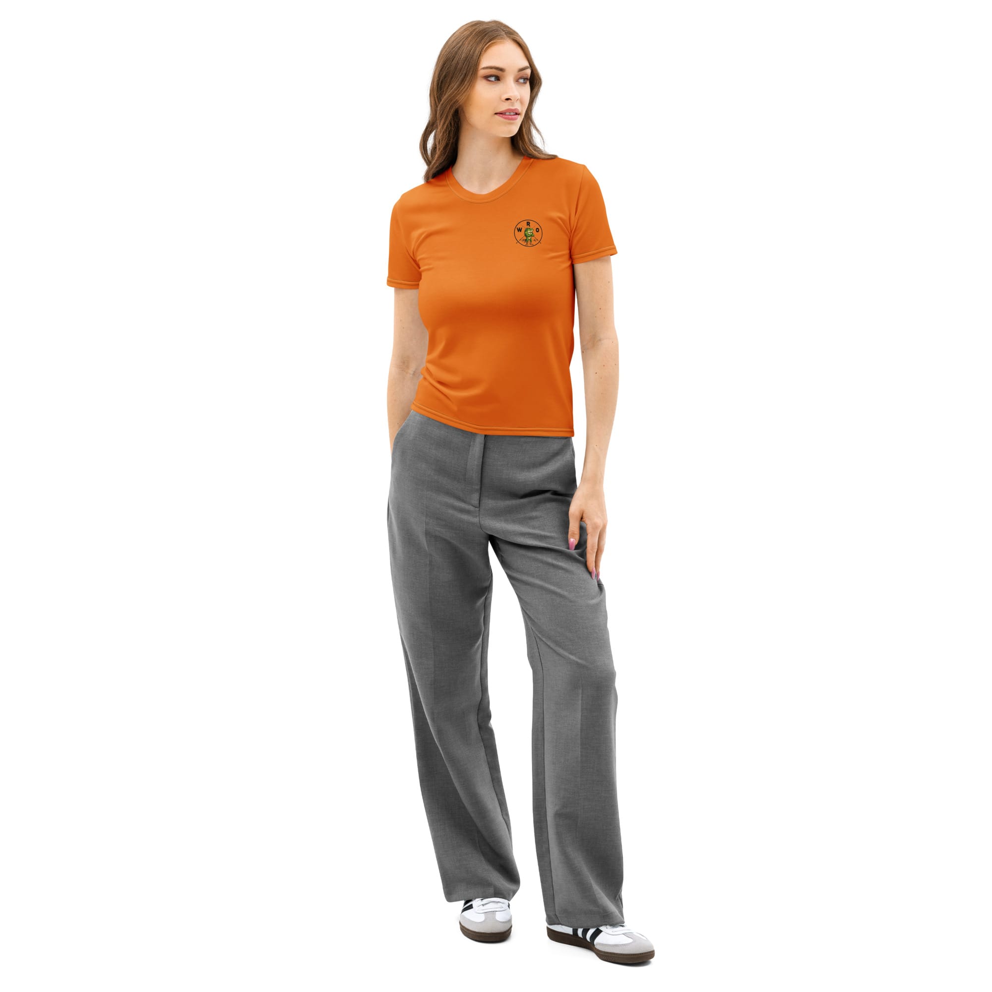 Women’s cotton crew neck t-shirt - Image 3