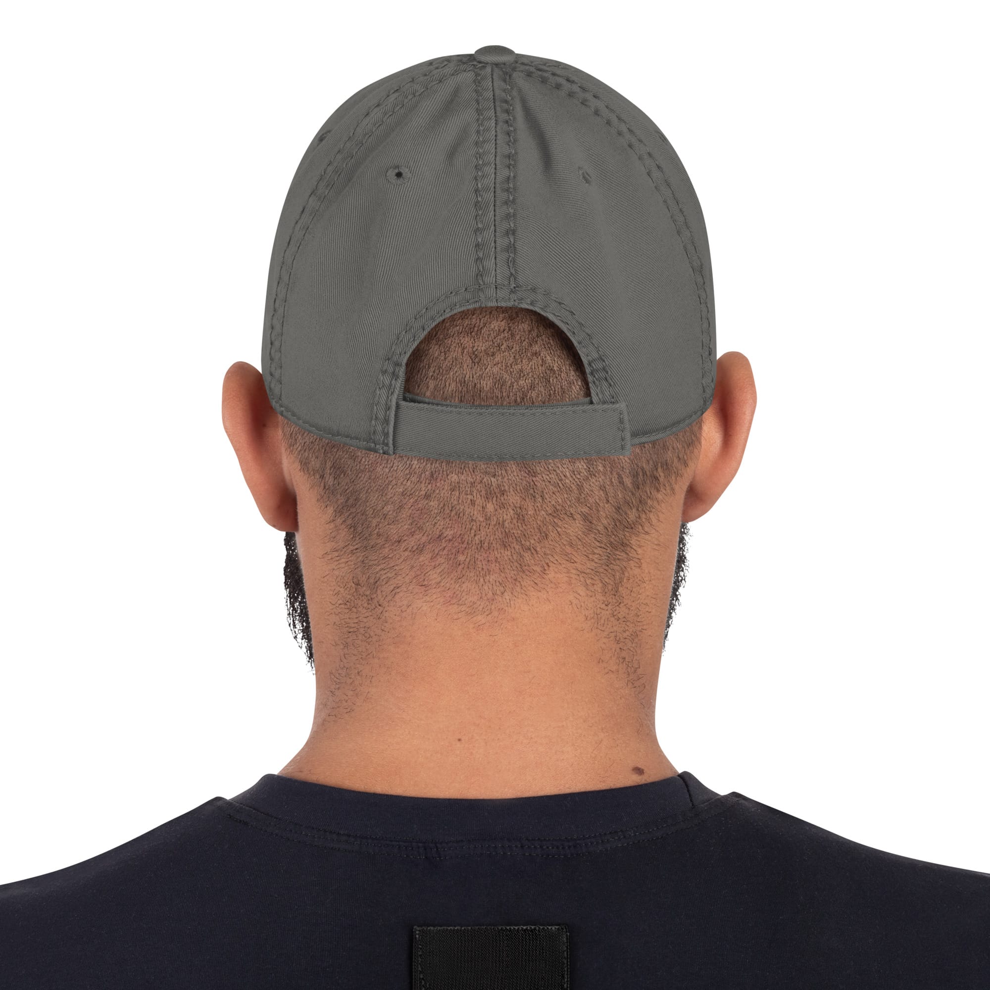 Native Spirit Feather Distressed Dad Hat - Image 9