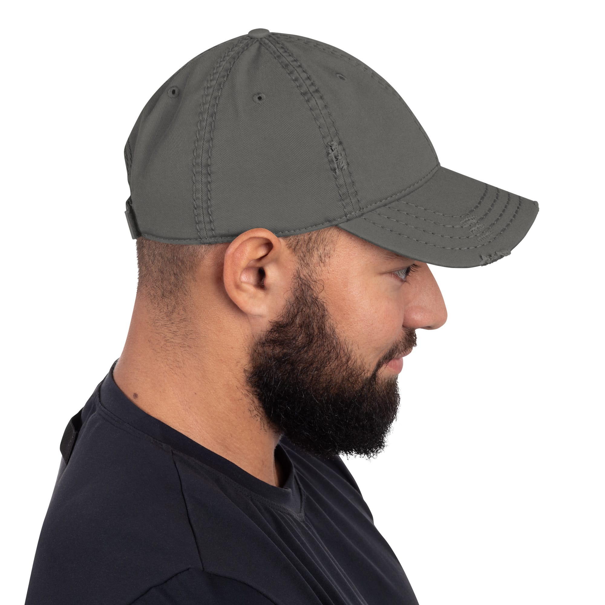Native Spirit Feather Distressed Dad Hat - Image 12