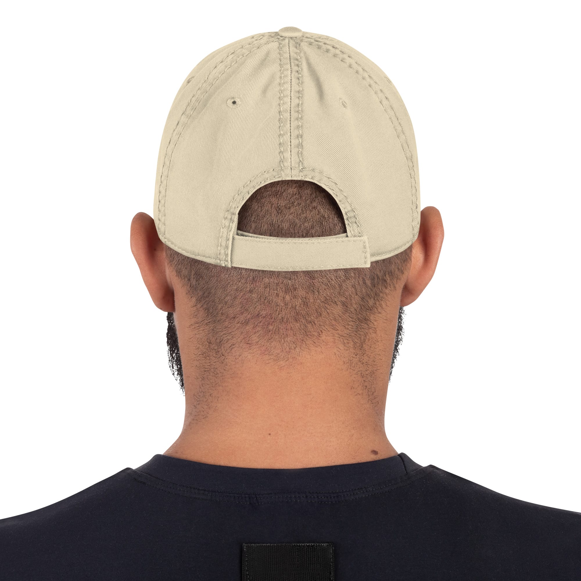 Native Spirit Feather Distressed Dad Hat - Image 13