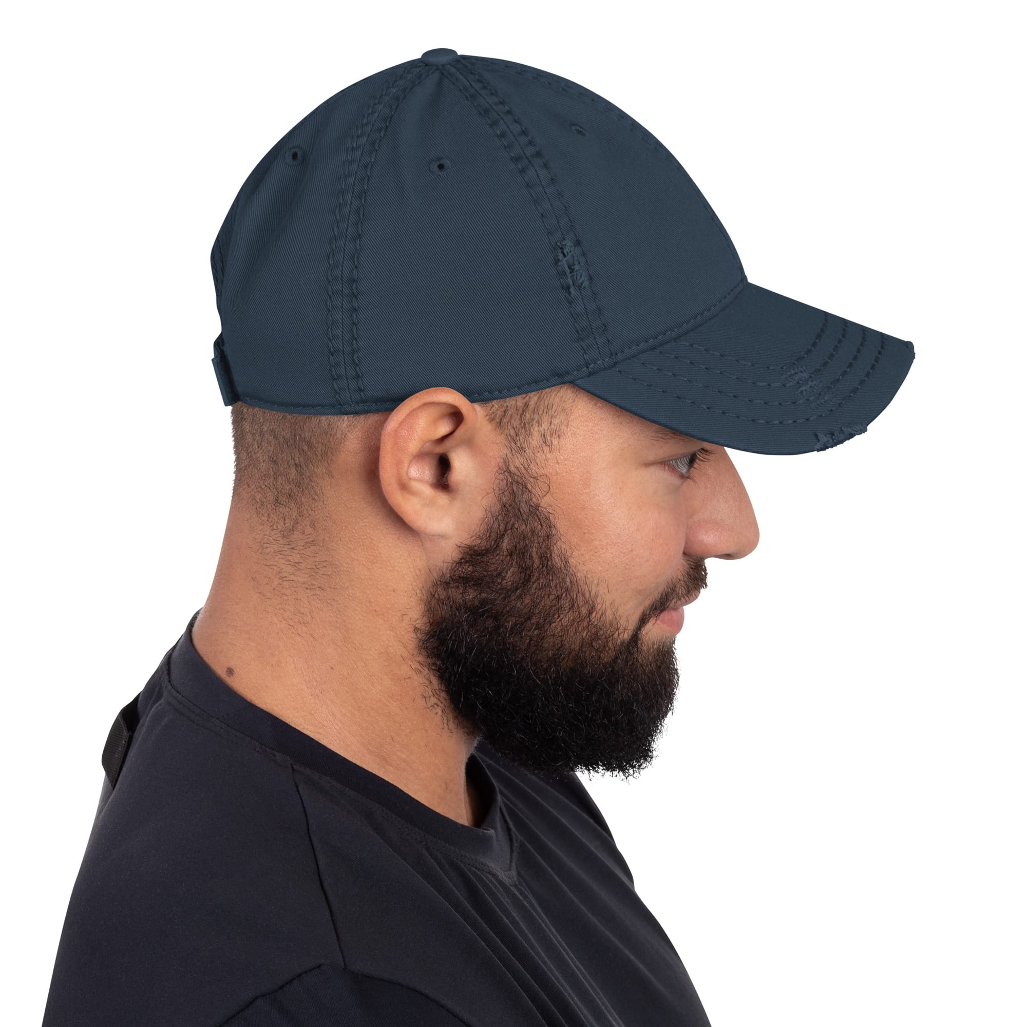 Native Spirit Feather Distressed Dad Hat - Image 8