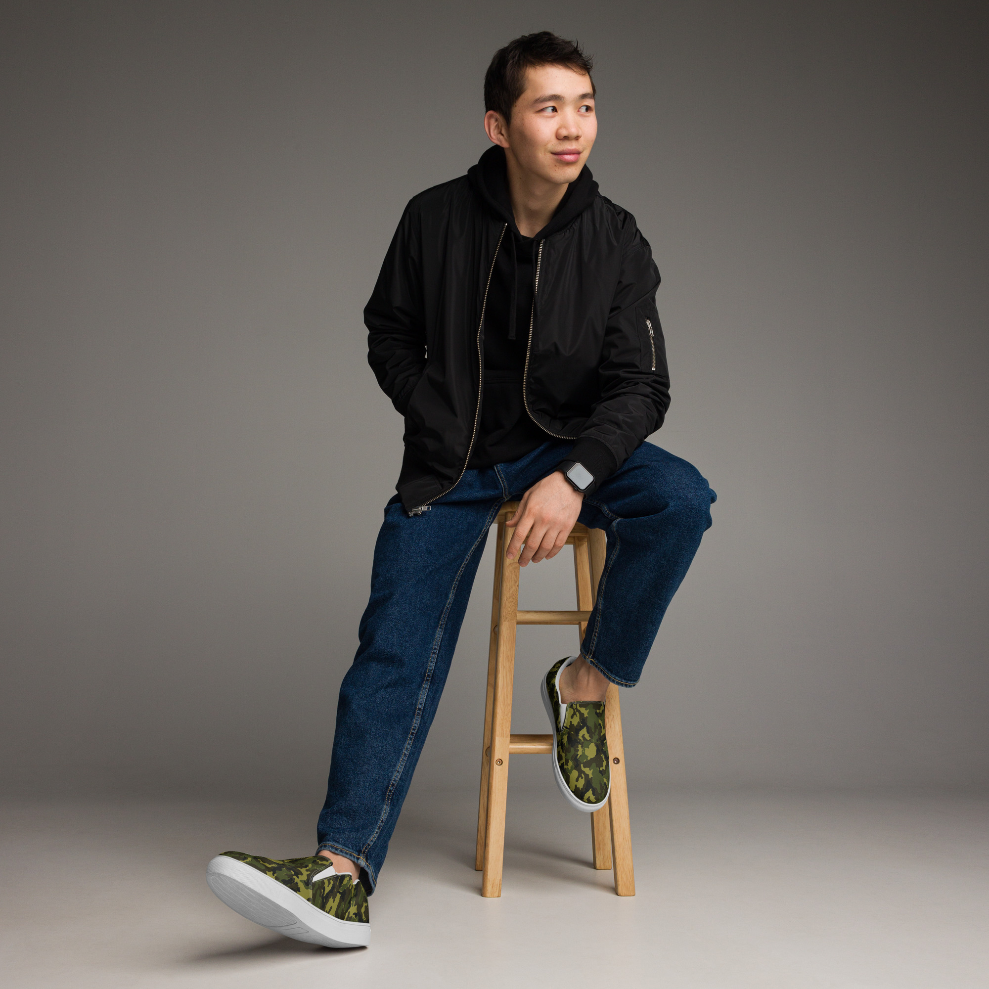 Men’s slip-on canvas shoes - Image 5