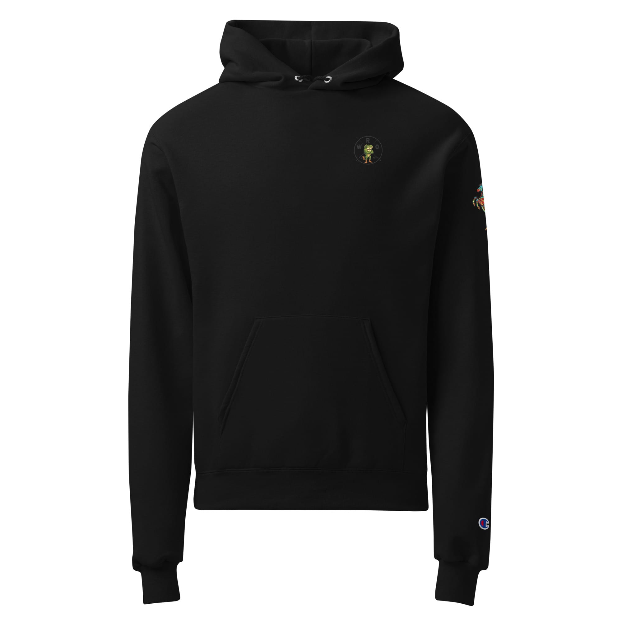 Southwestern Feather Unisex Champion Hoodie - Premium 50/50 Blend - Image 2