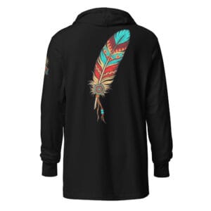 Hooded long-sleeve tee