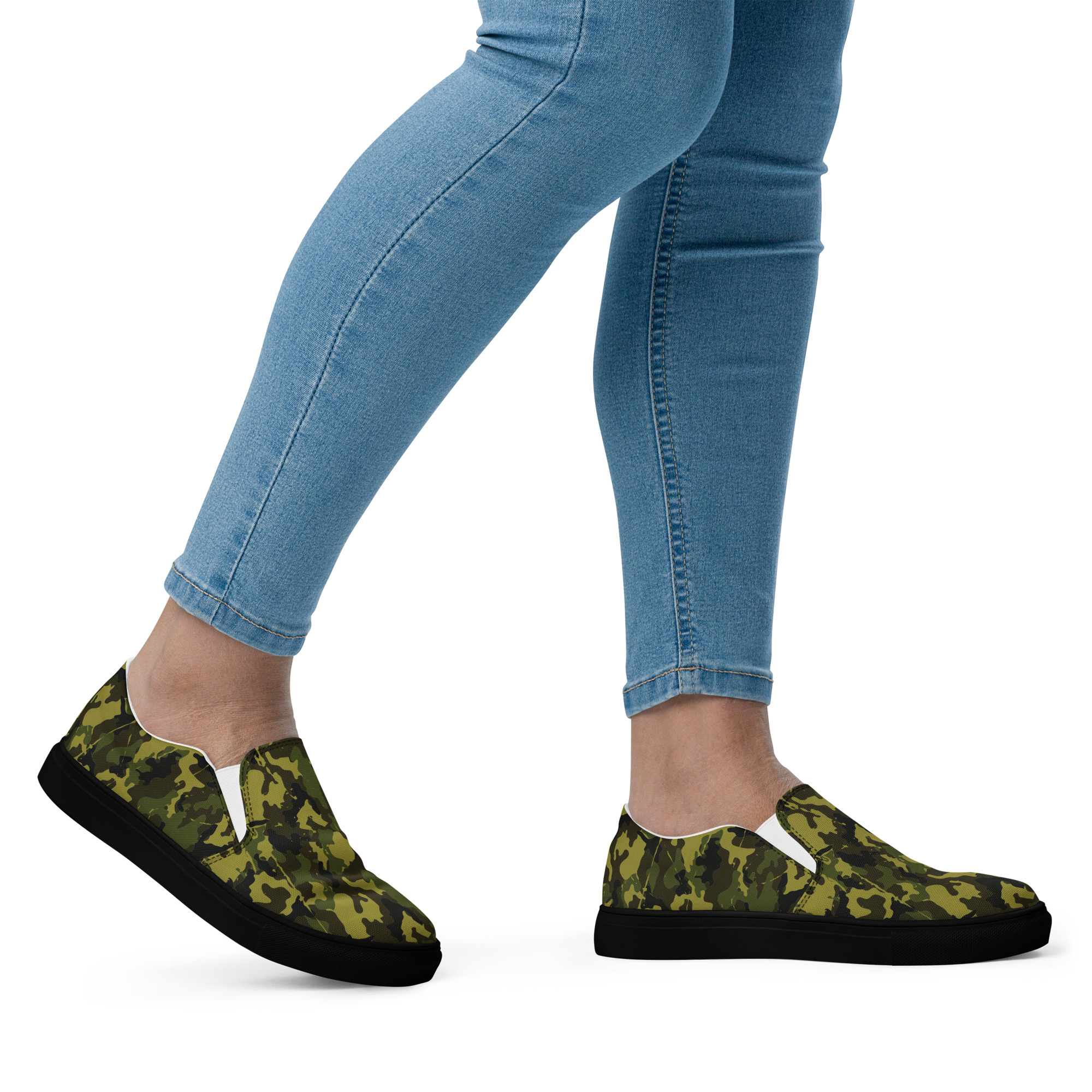 Women’s slip-on canvas shoes - Image 2