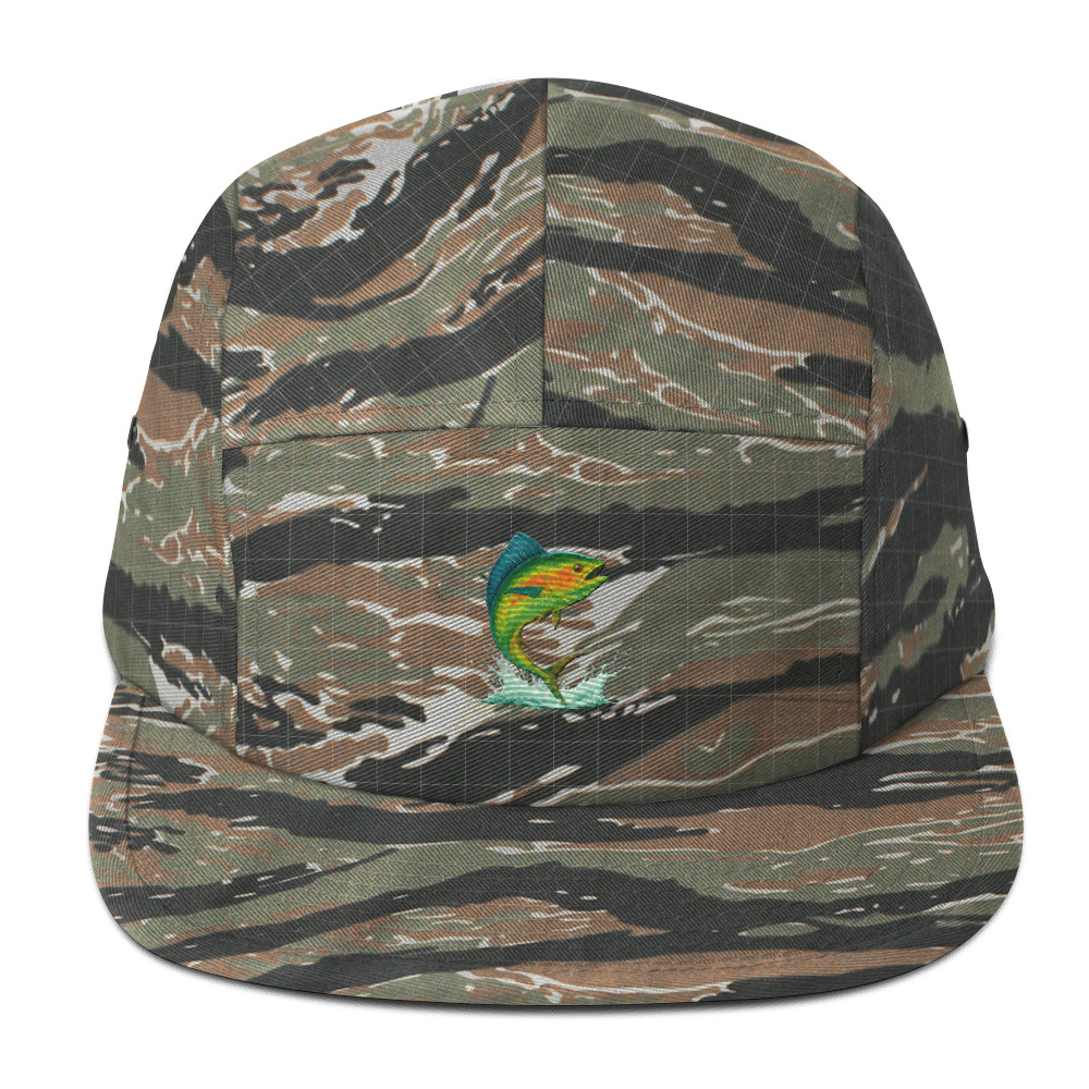 Mahi Mahi Five Panel Performance Cap - Image 9