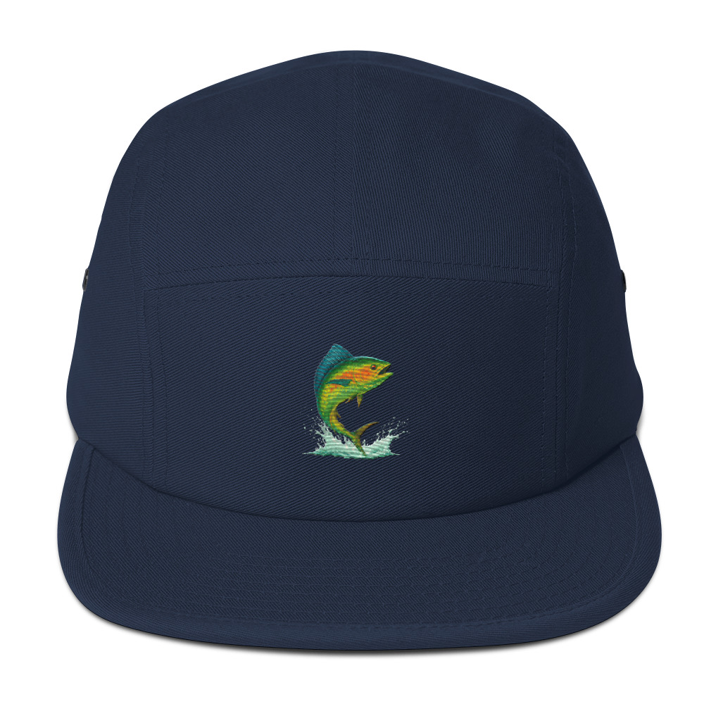 Mahi Mahi Five Panel Performance Cap - Image 3
