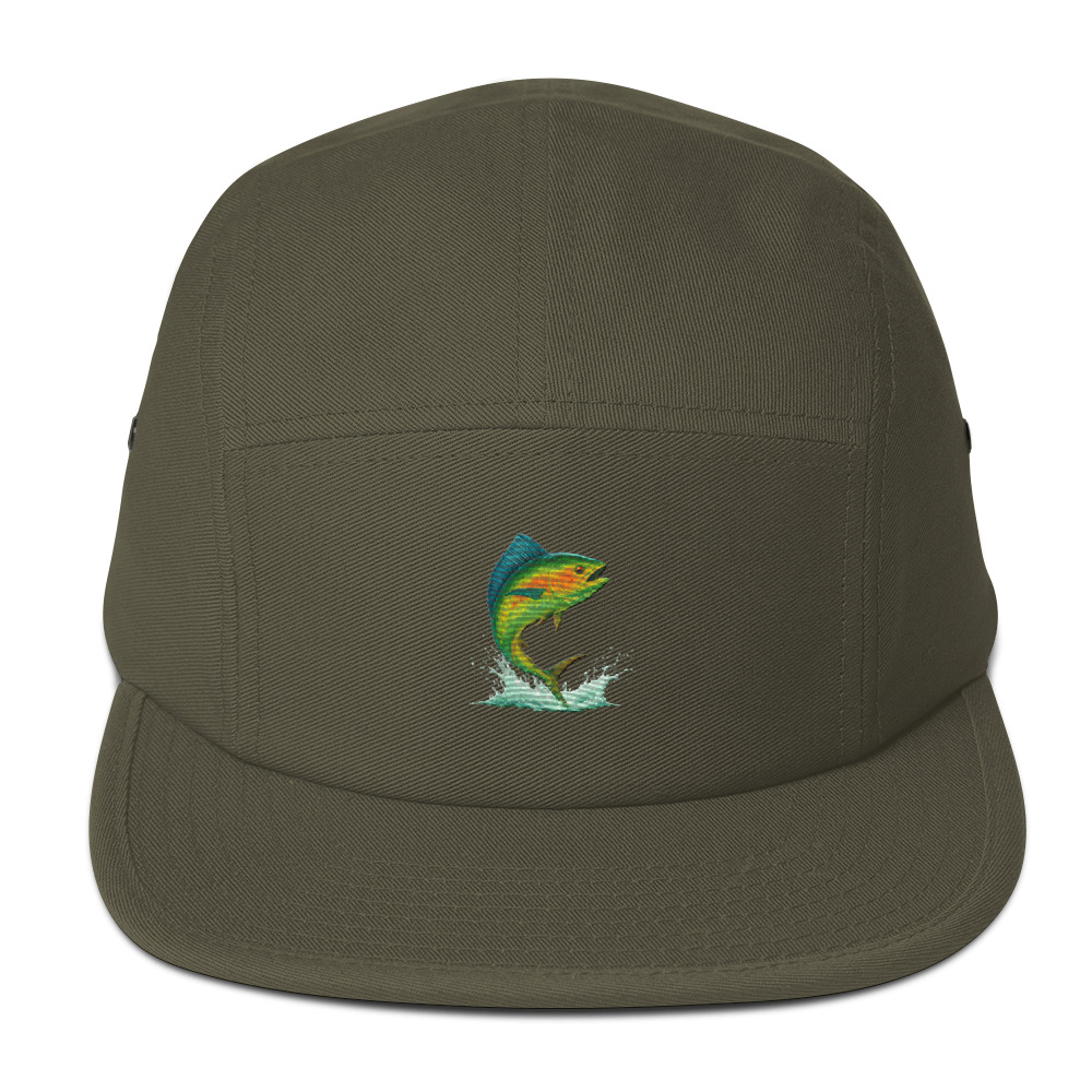 Mahi Mahi Five Panel Performance Cap - Image 7