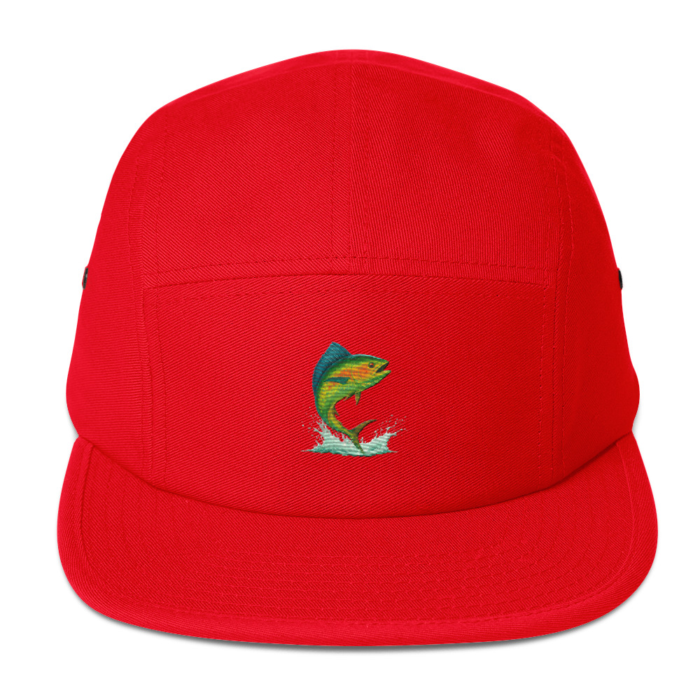 Mahi Mahi Five Panel Performance Cap - Image 5