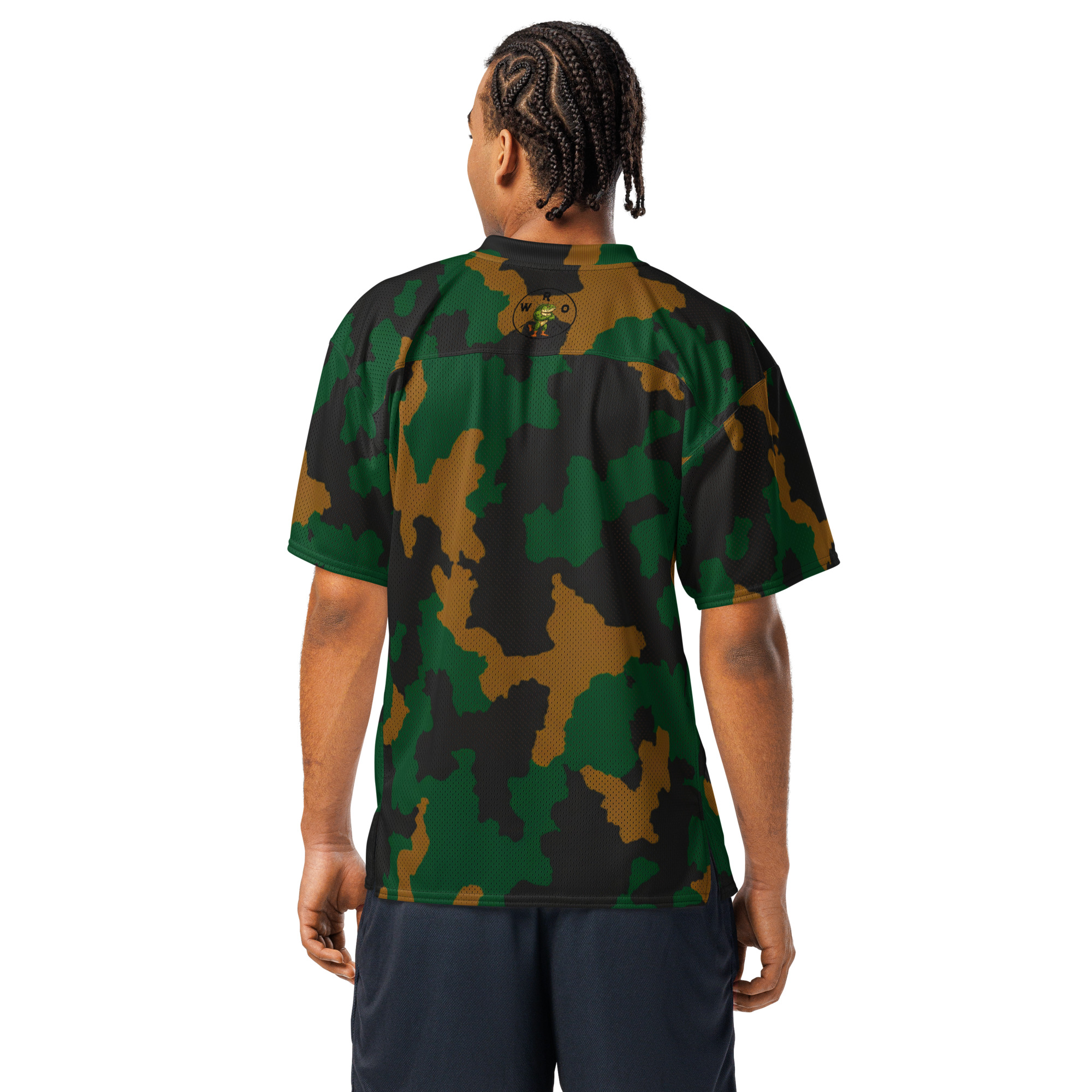 Custom Camo Football Jersey - All-Over Print Edition - Image 2