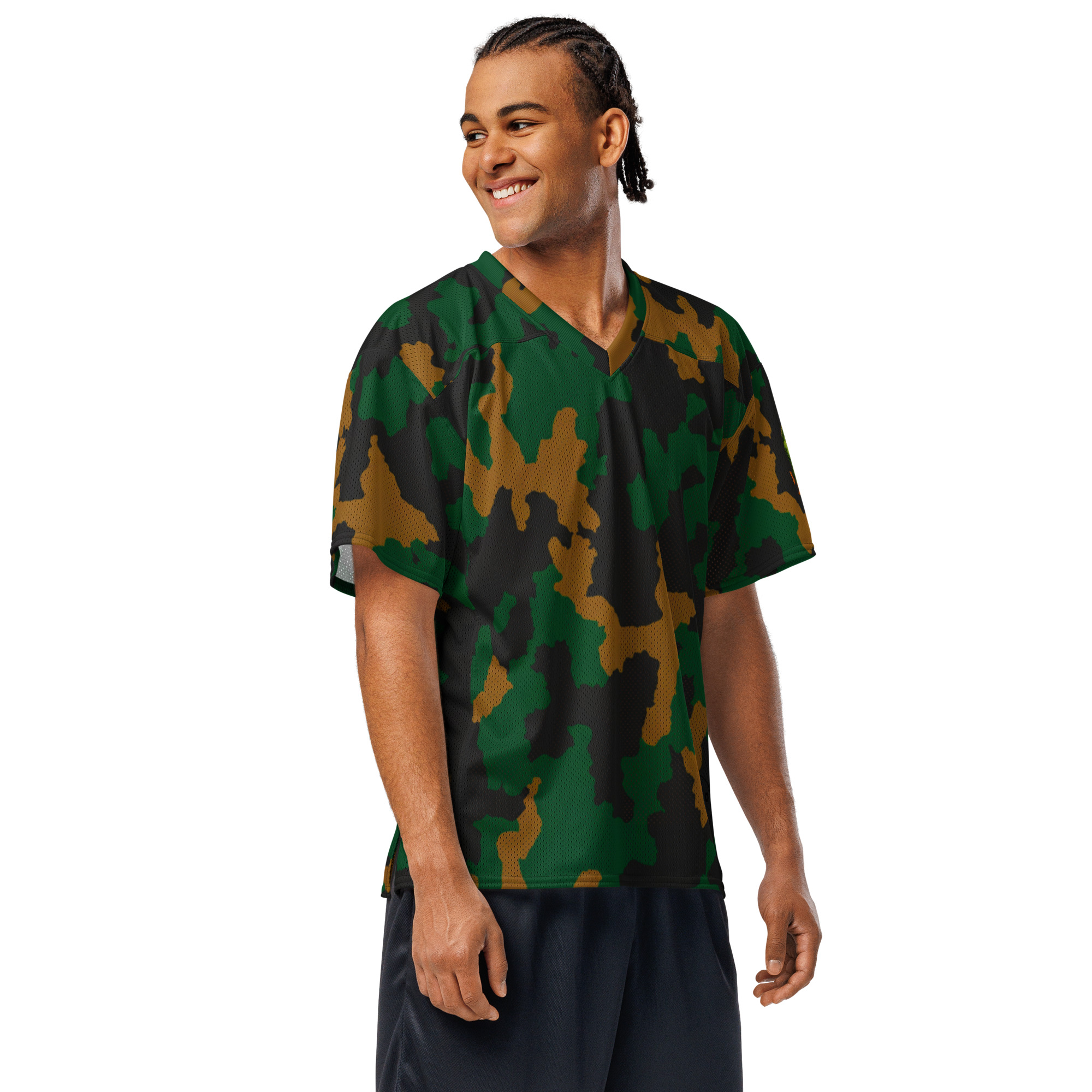 Custom Camo Football Jersey - All-Over Print Edition - Image 3