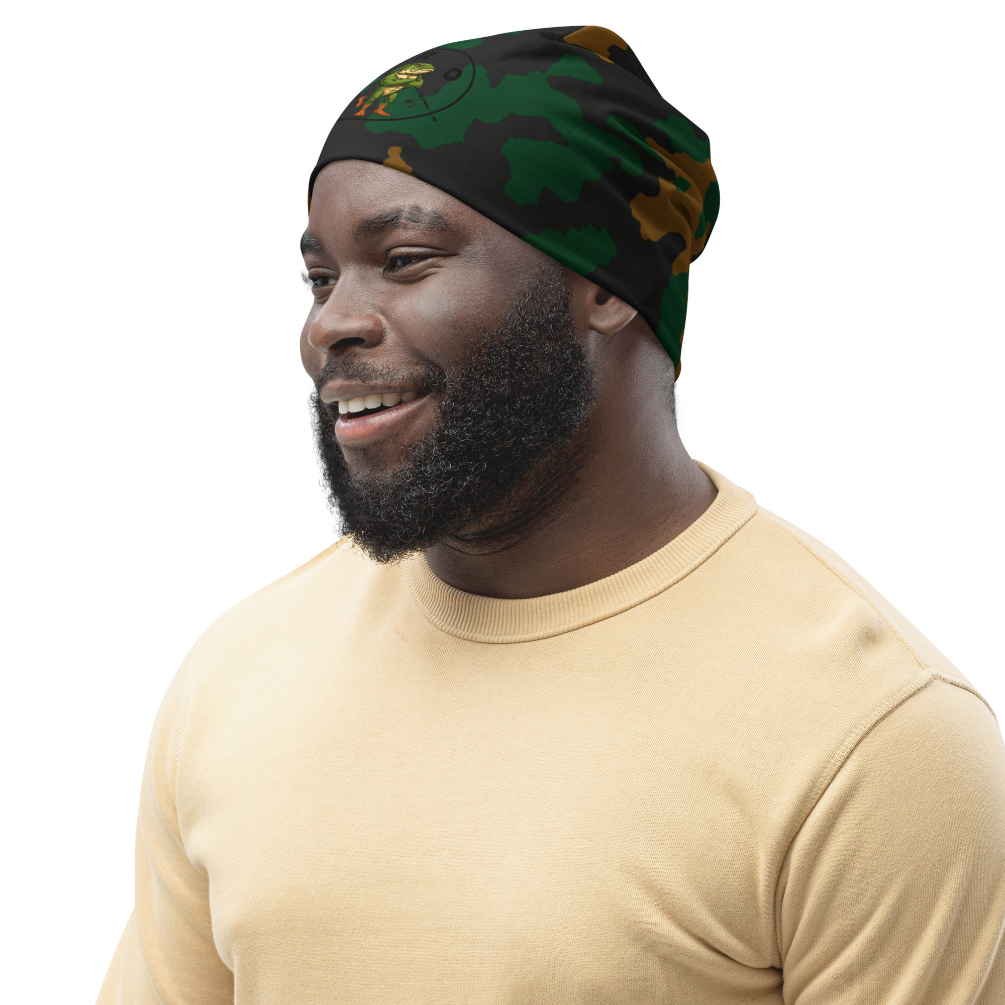 WRO Camo All-Over Print Beanie - Image 16