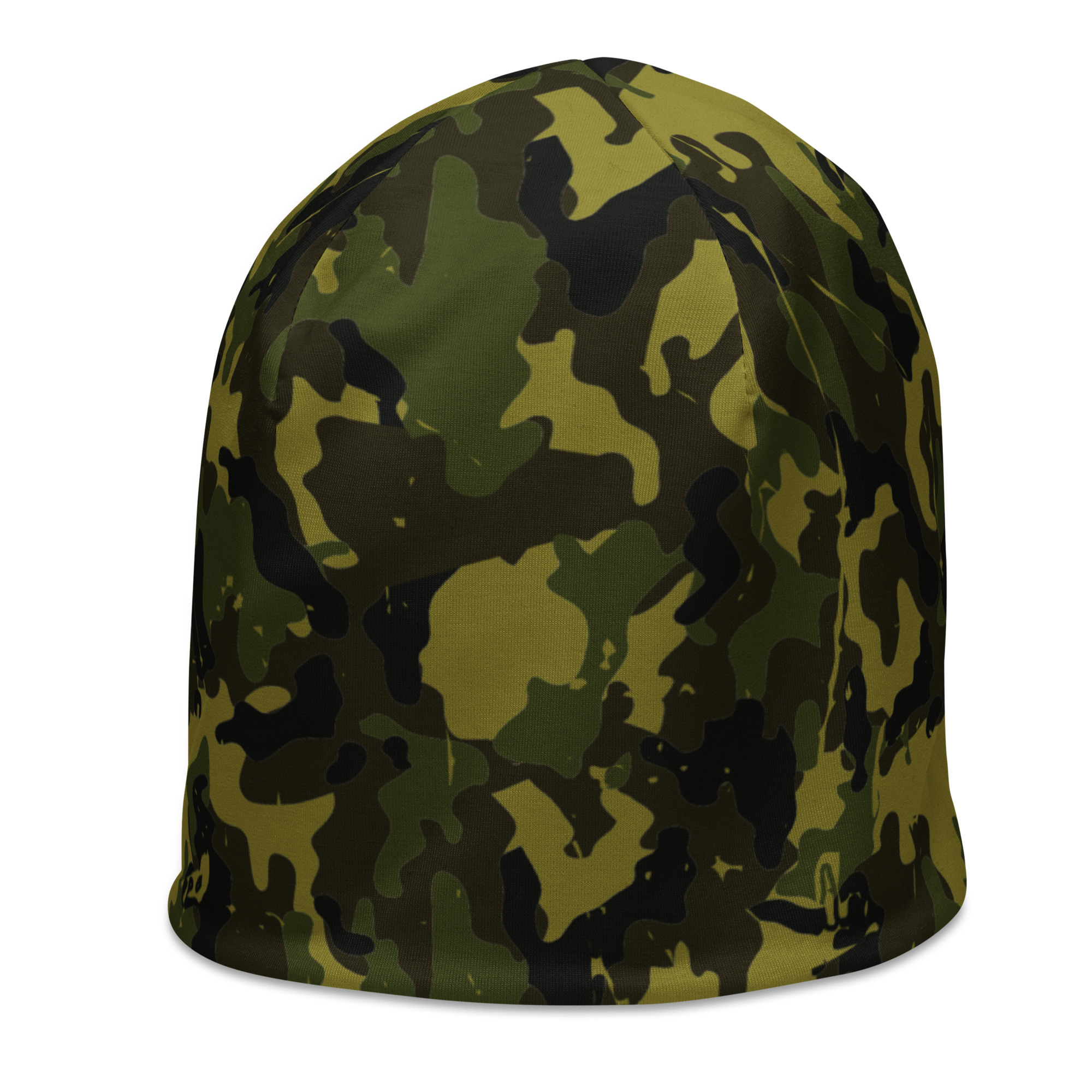 WRO Camo All-Over Print Beanie - Image 4
