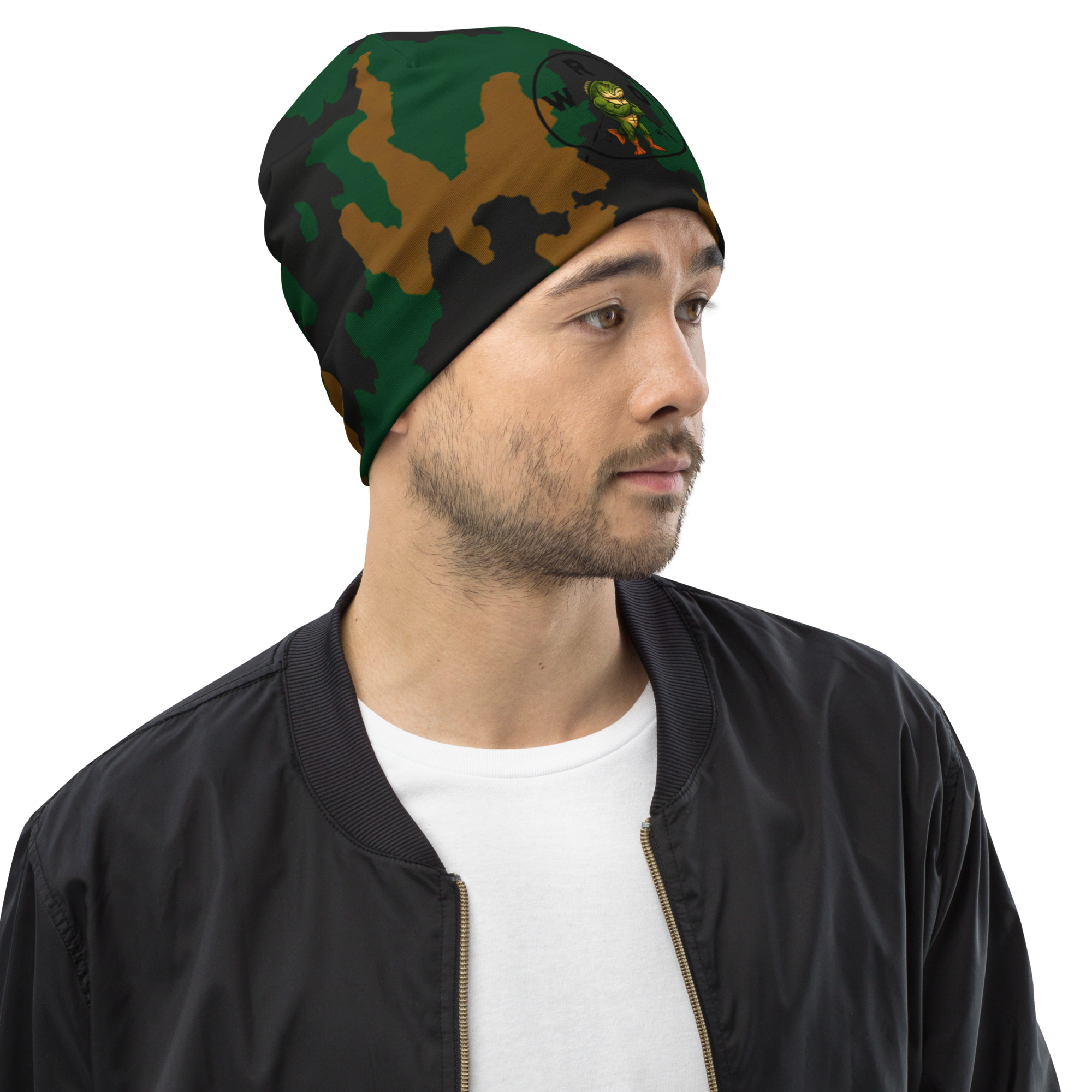 WRO Camo All-Over Print Beanie - Image 19