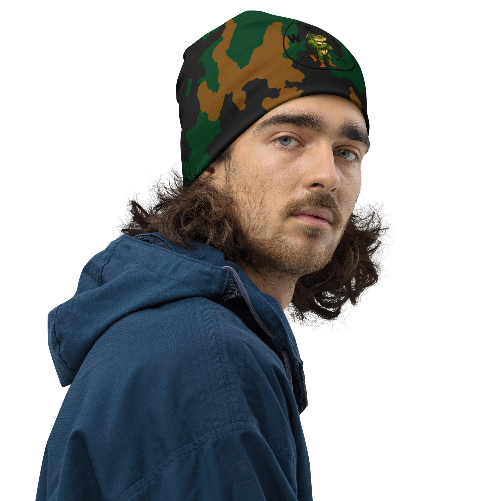 WRO Camo All-Over Print Beanie - Image 21