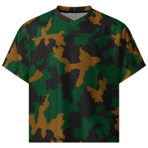 Boxy Camouflage Jersey with Classic WRO Print and Back Logo