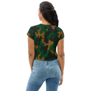All-Over Print Crop Tee
