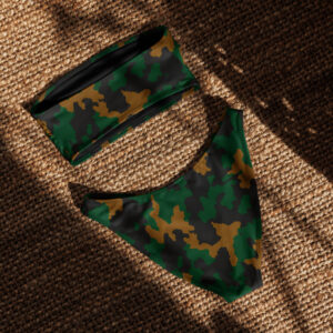 Recycled bandeau bikini