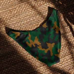 Recycled V-cut bikini bottom