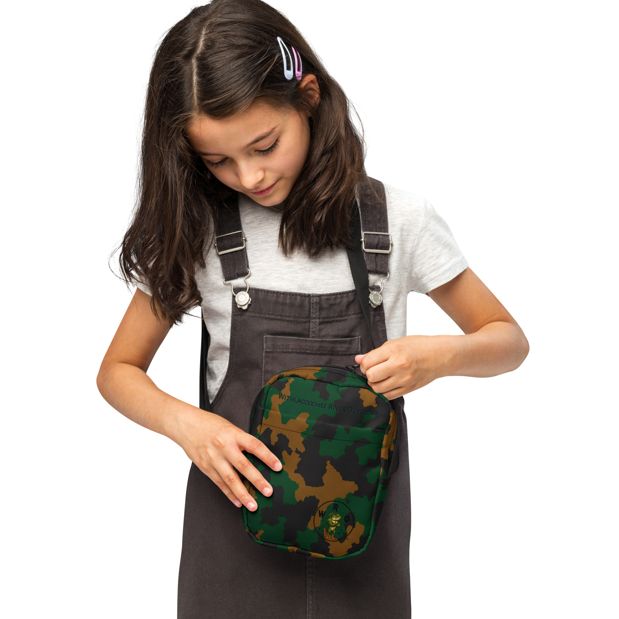 WRO Utility Crossbody Bag - Branded Camo Edition - Image 13