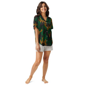 Mascot Camo Short Sleeve Top - Women's All-Over Print Pajamas - WRO