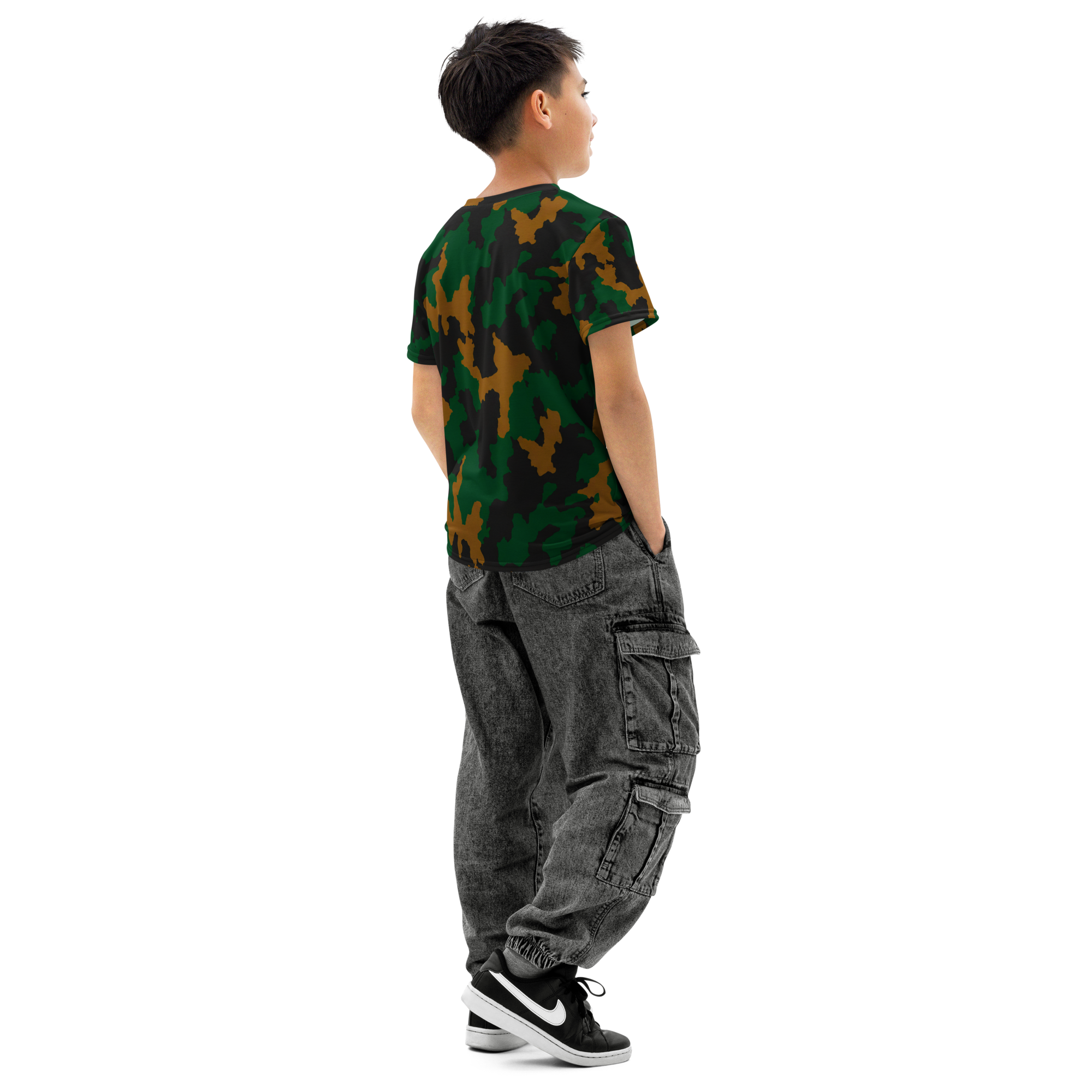 Youth cotton crew neck t-shirt - Image 4