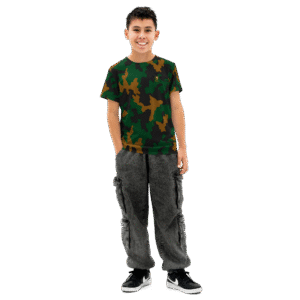 Youth cotton crew neck t-shirt