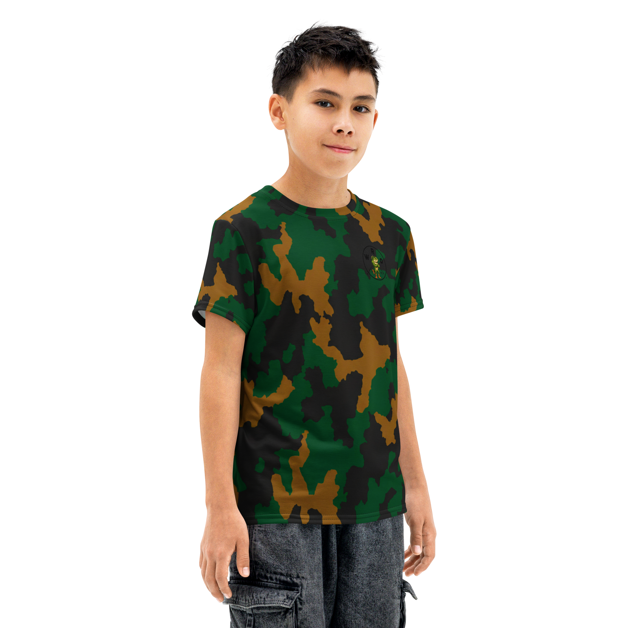 Youth cotton crew neck t-shirt - Image 3