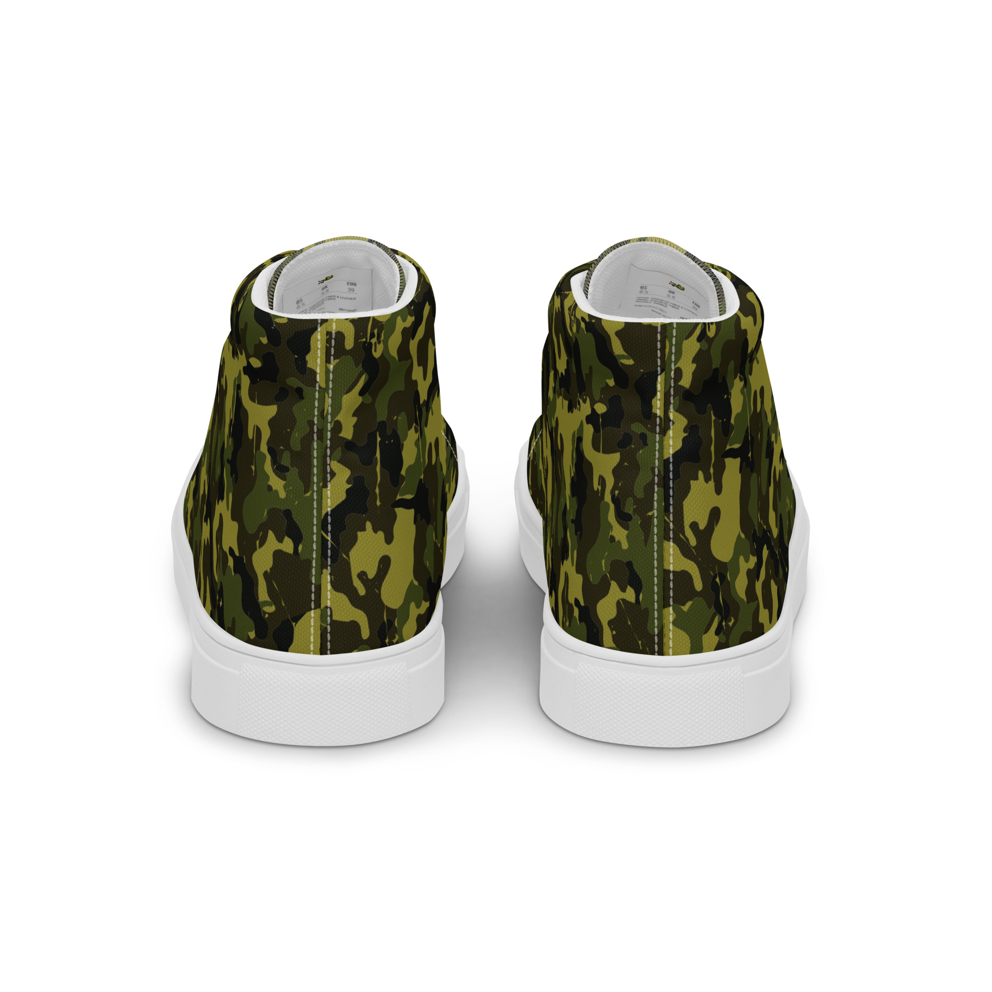 Men’s high top canvas shoes - Image 4