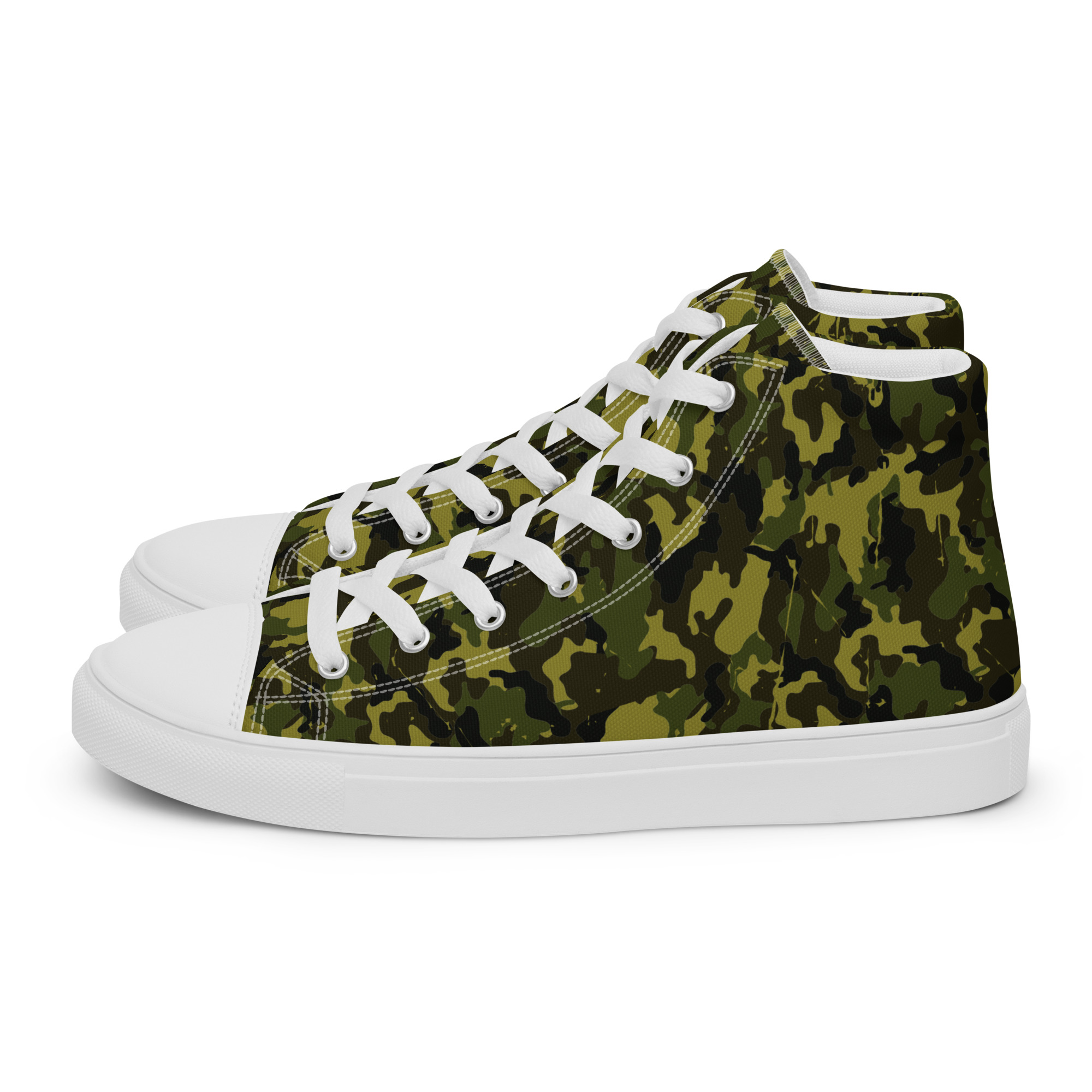 Men’s high top canvas shoes - Image 3