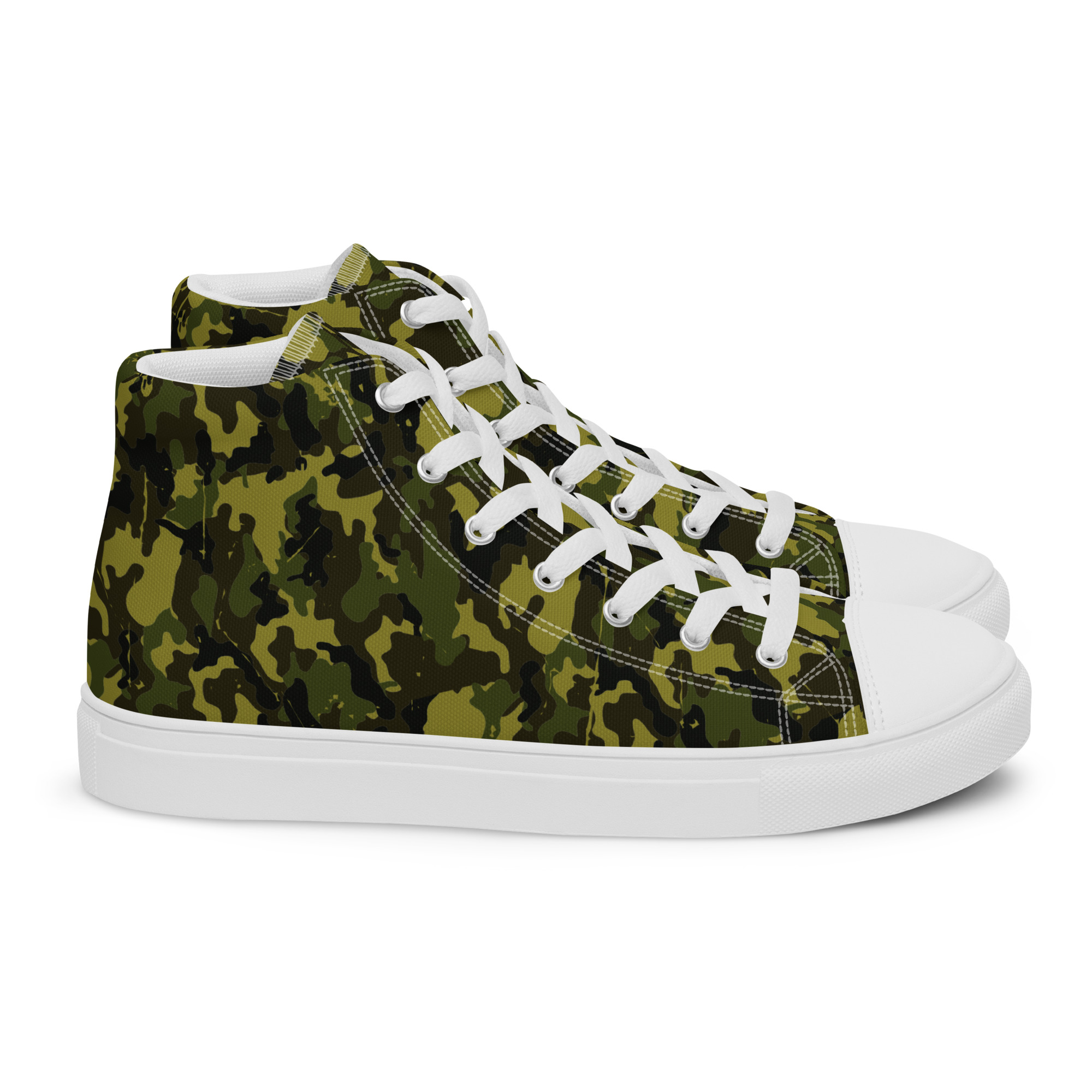 Men’s high top canvas shoes - Image 8