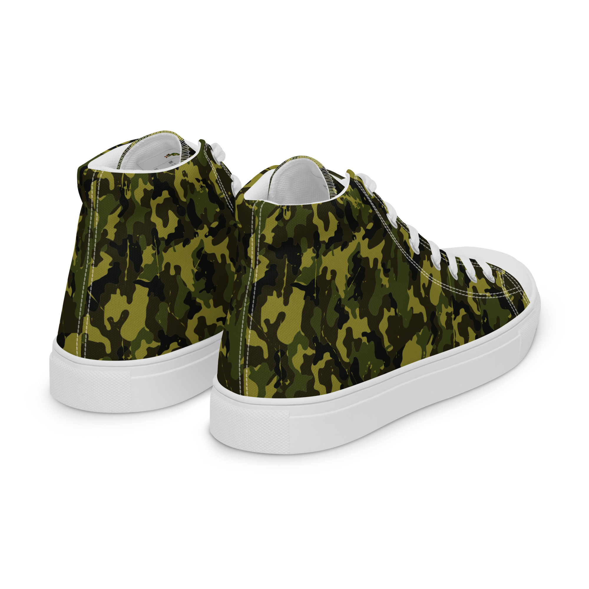 Men’s high top canvas shoes - Image 9