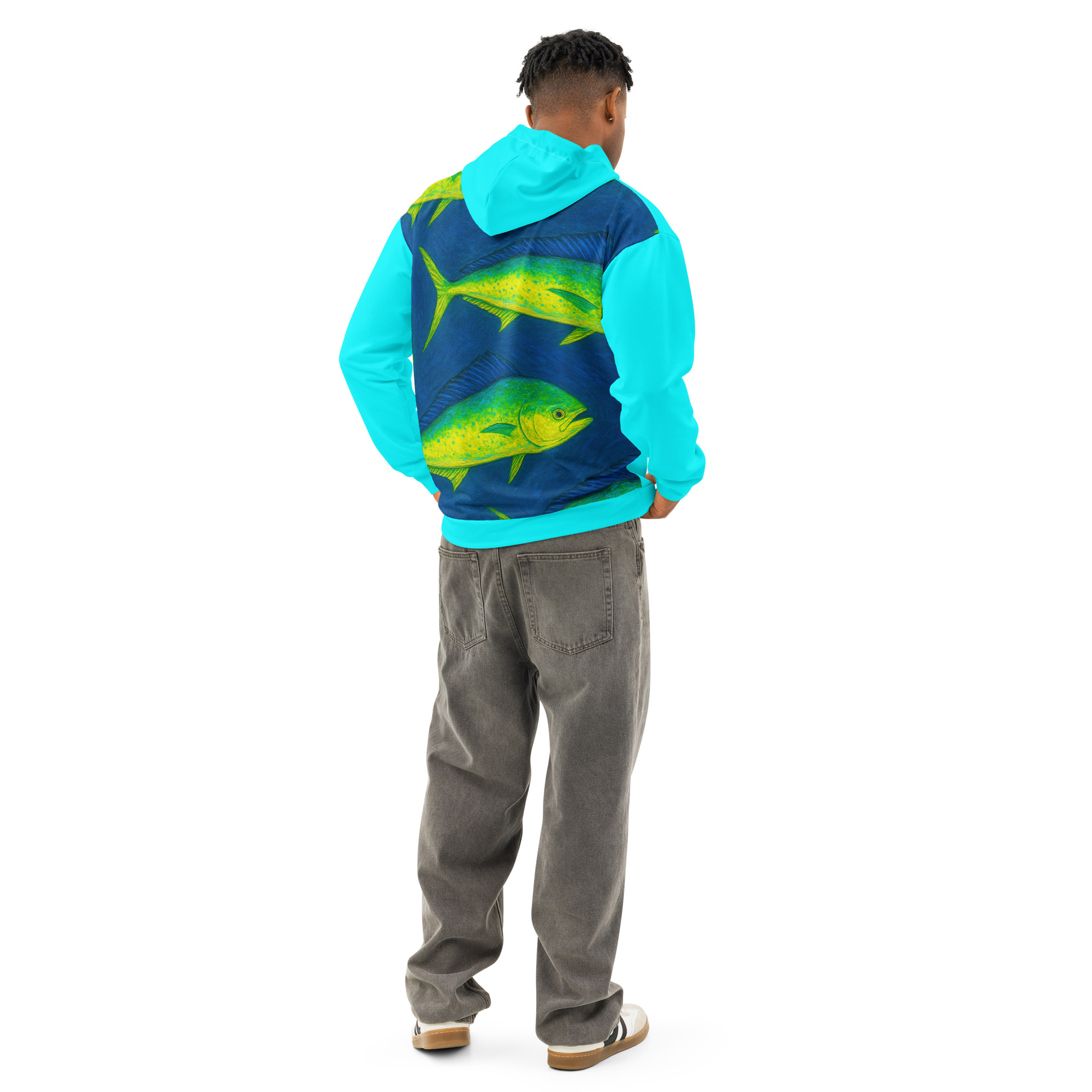 Custom Mahi Mahi Hoodie - WRO Premium 95% Cotton - Image 6