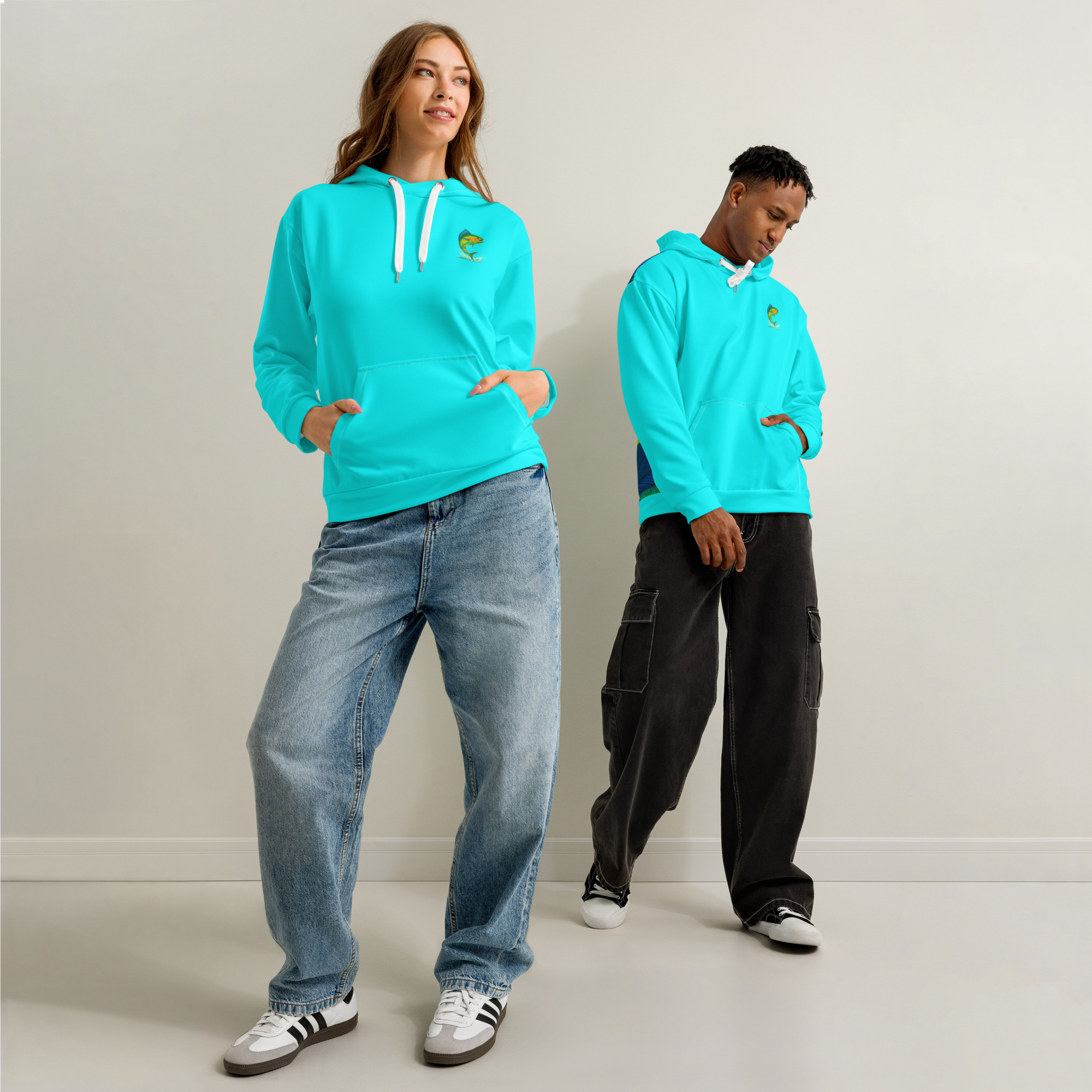 Custom Mahi Mahi Hoodie - WRO Premium 95% Cotton - Image 9