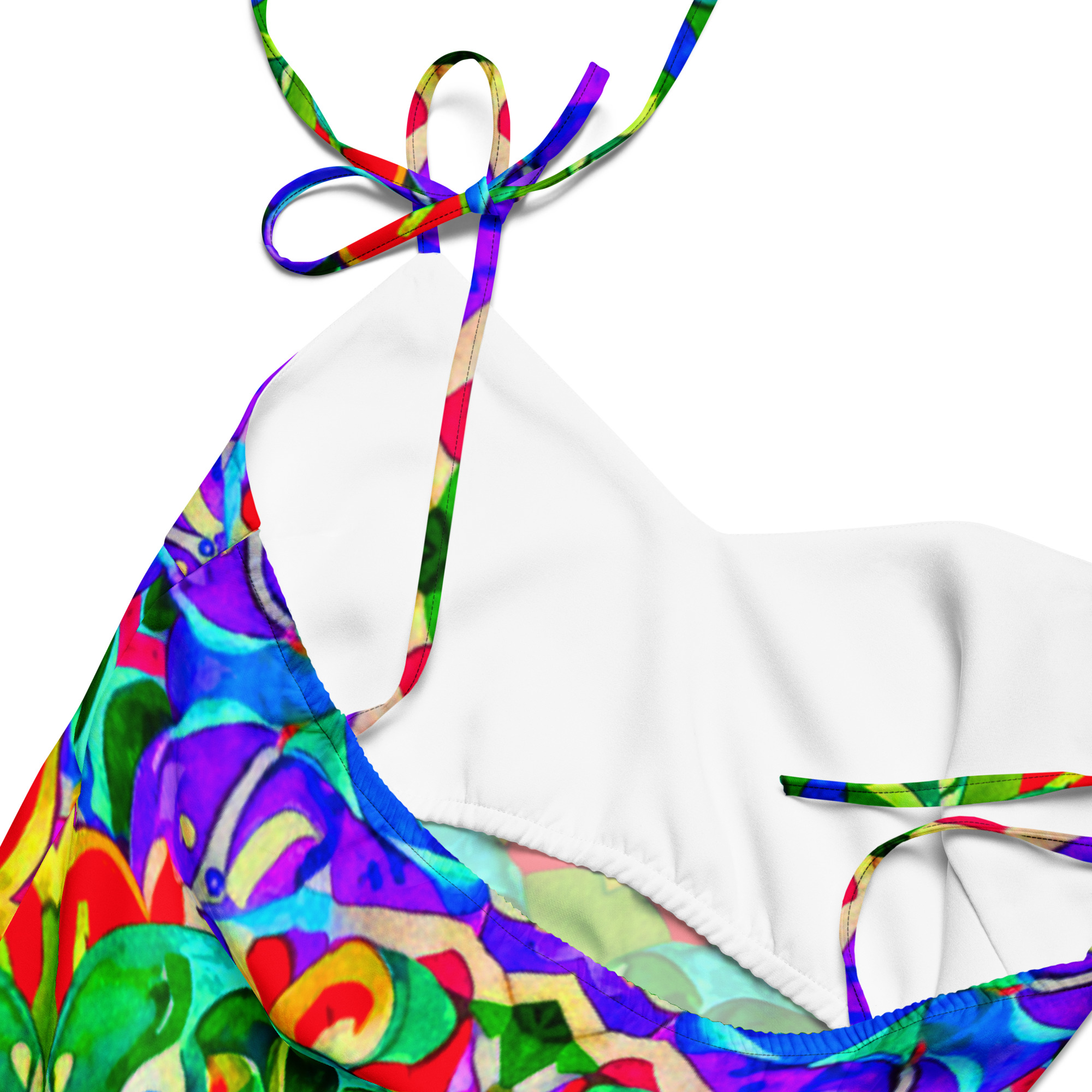 Tie-strap midi dress - Image 17