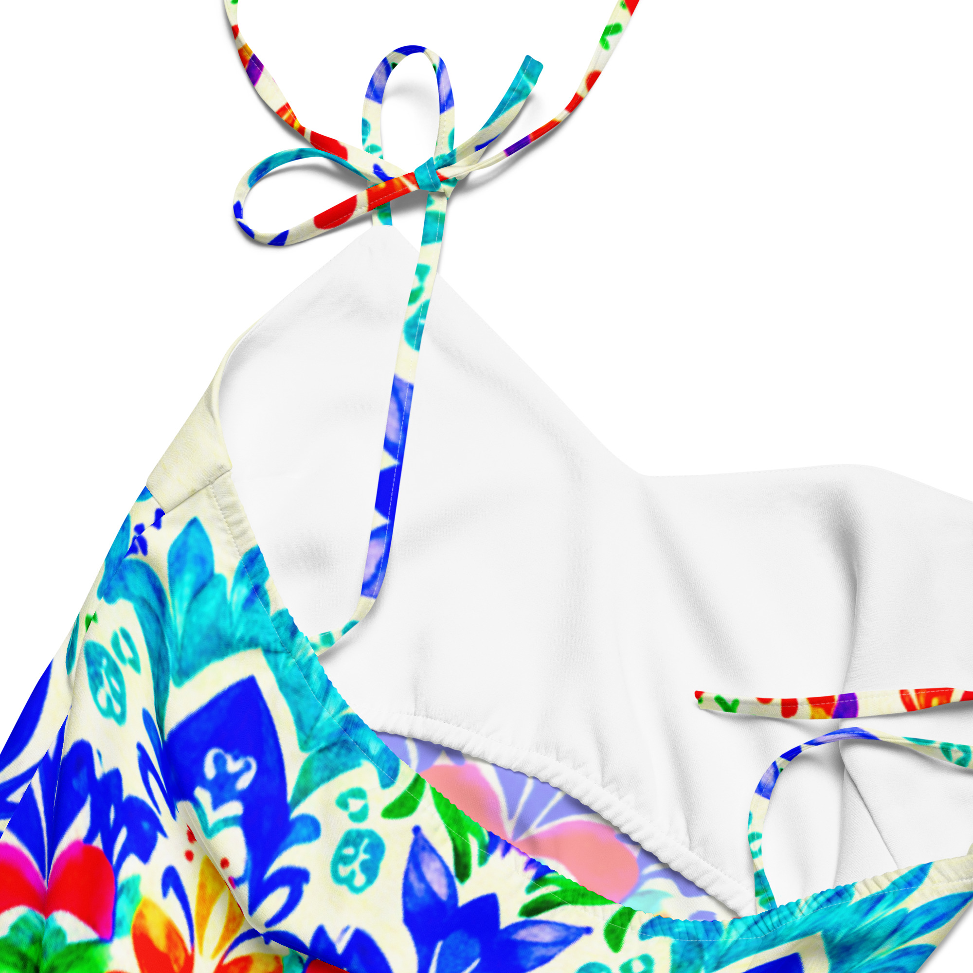 Tie-strap midi dress - Image 7