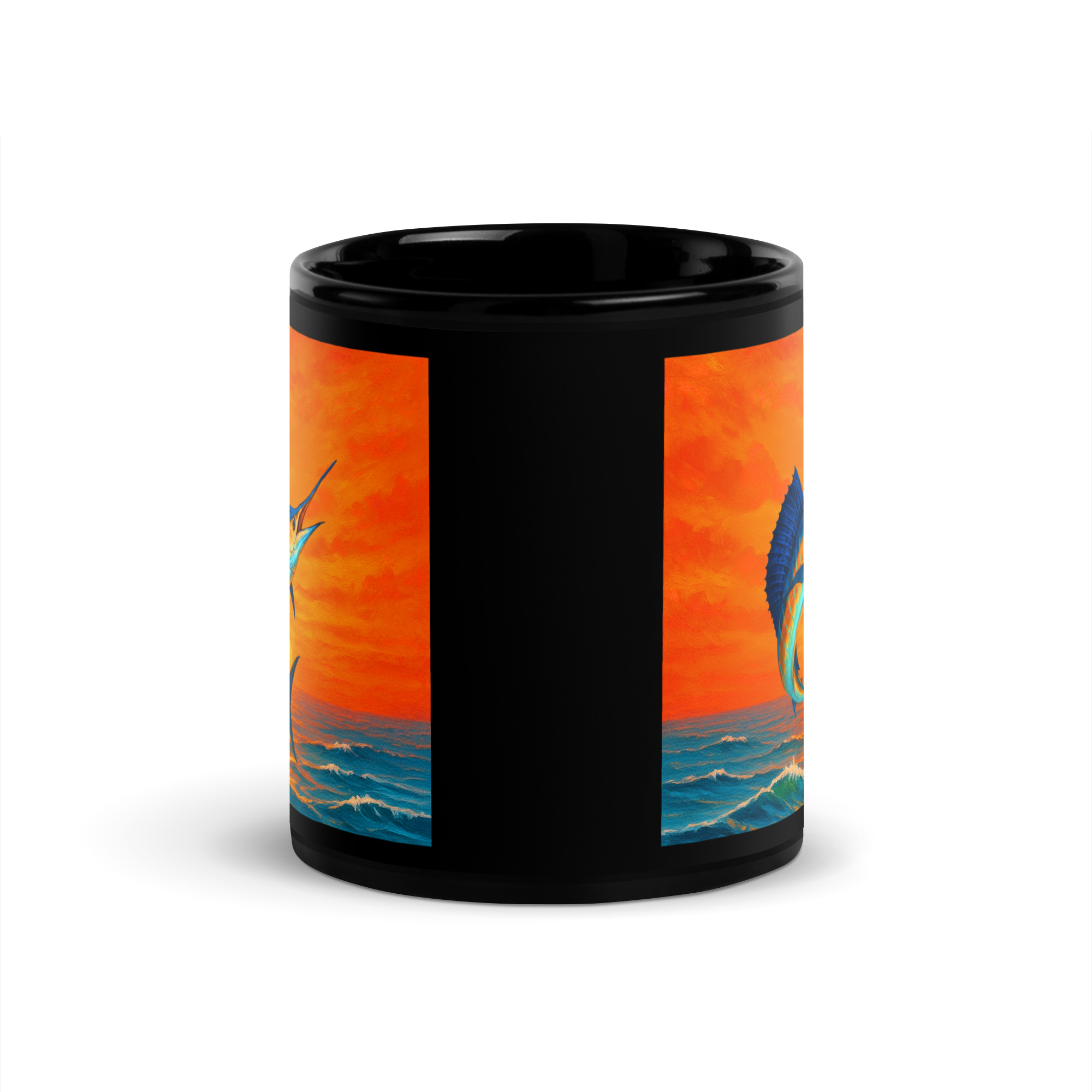 Black Glossy Mug - Image 3