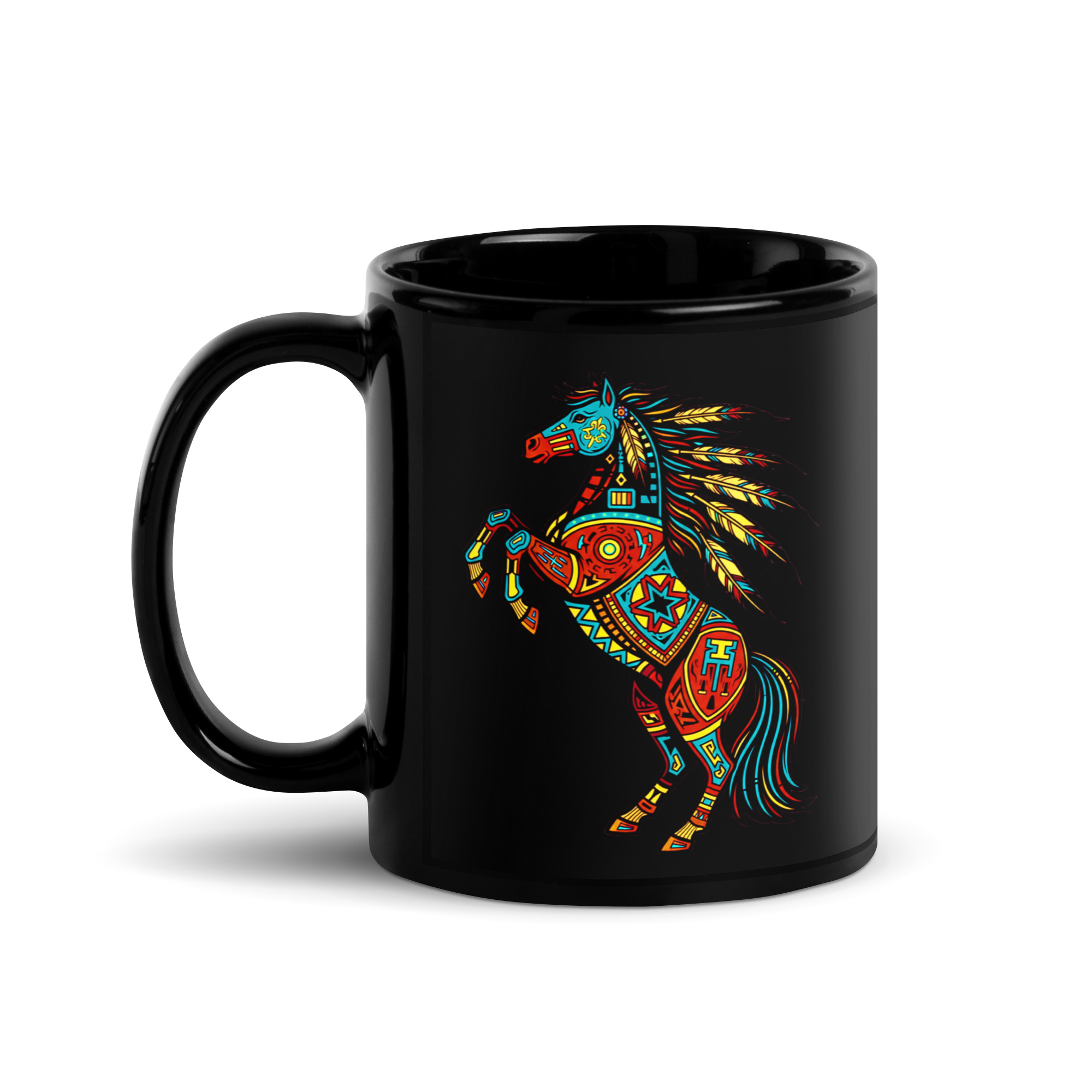 Black Glossy Mug - Image 2