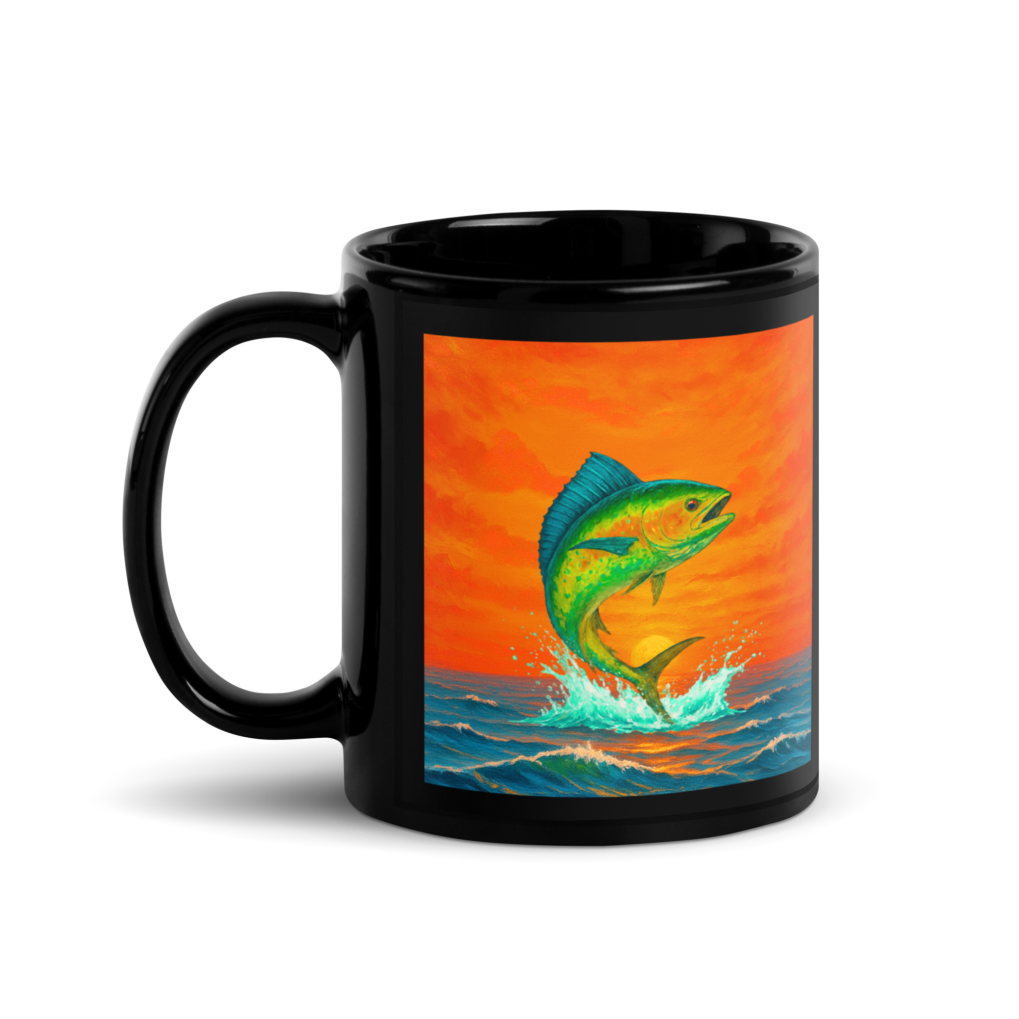 Black Glossy Mug - Image 2