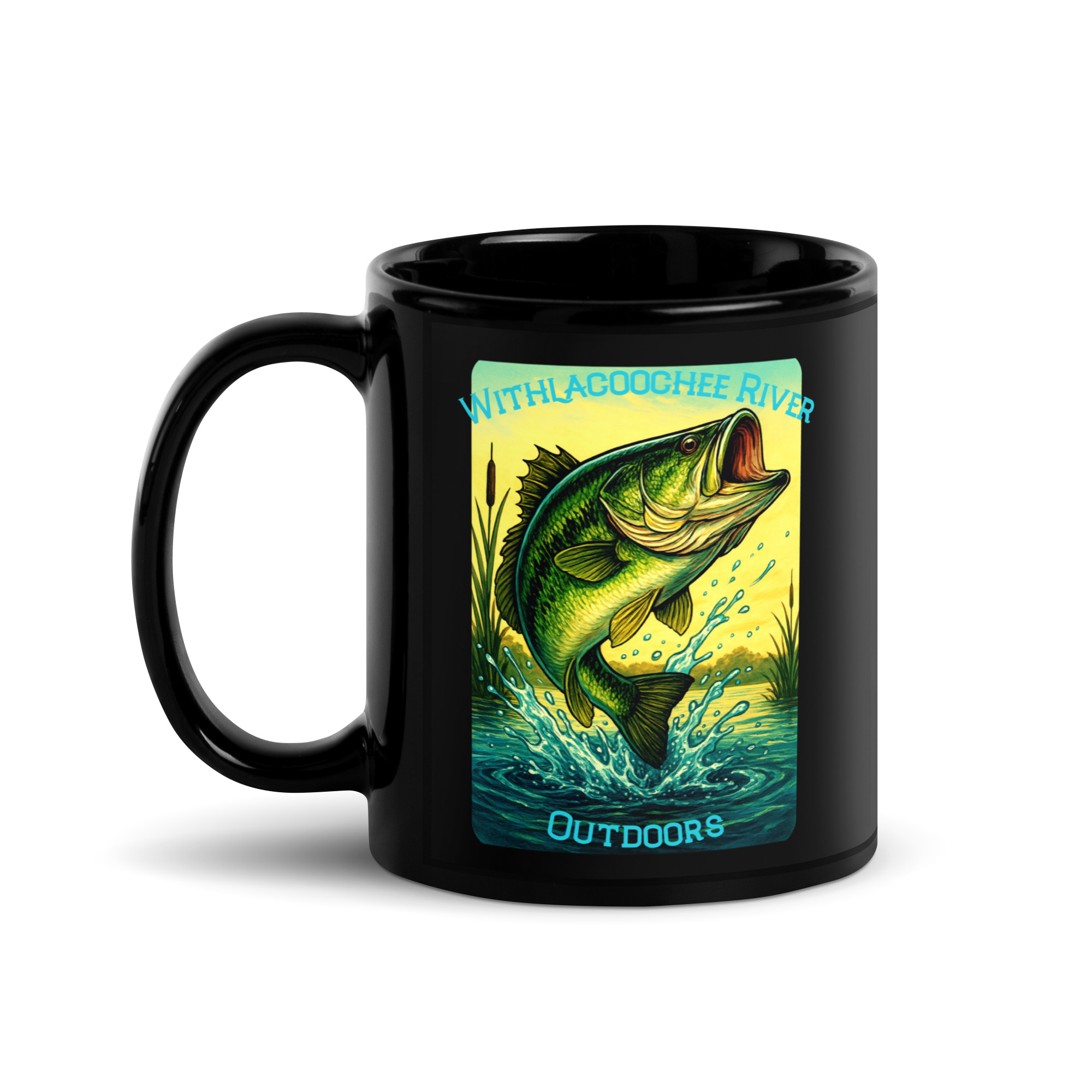 Black Glossy Mug - Image 2