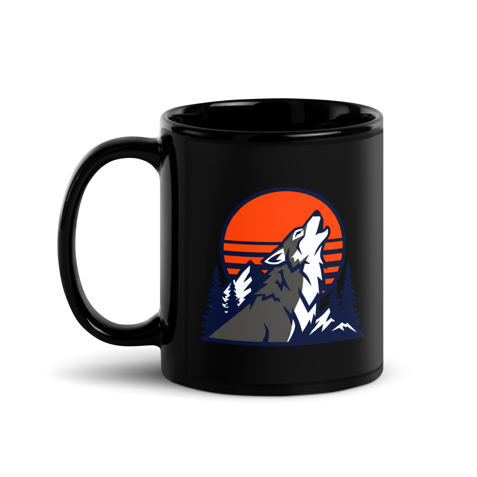 Black Glossy Mug - Image 2