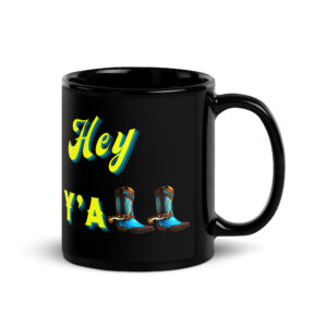 Black Glossy Mug