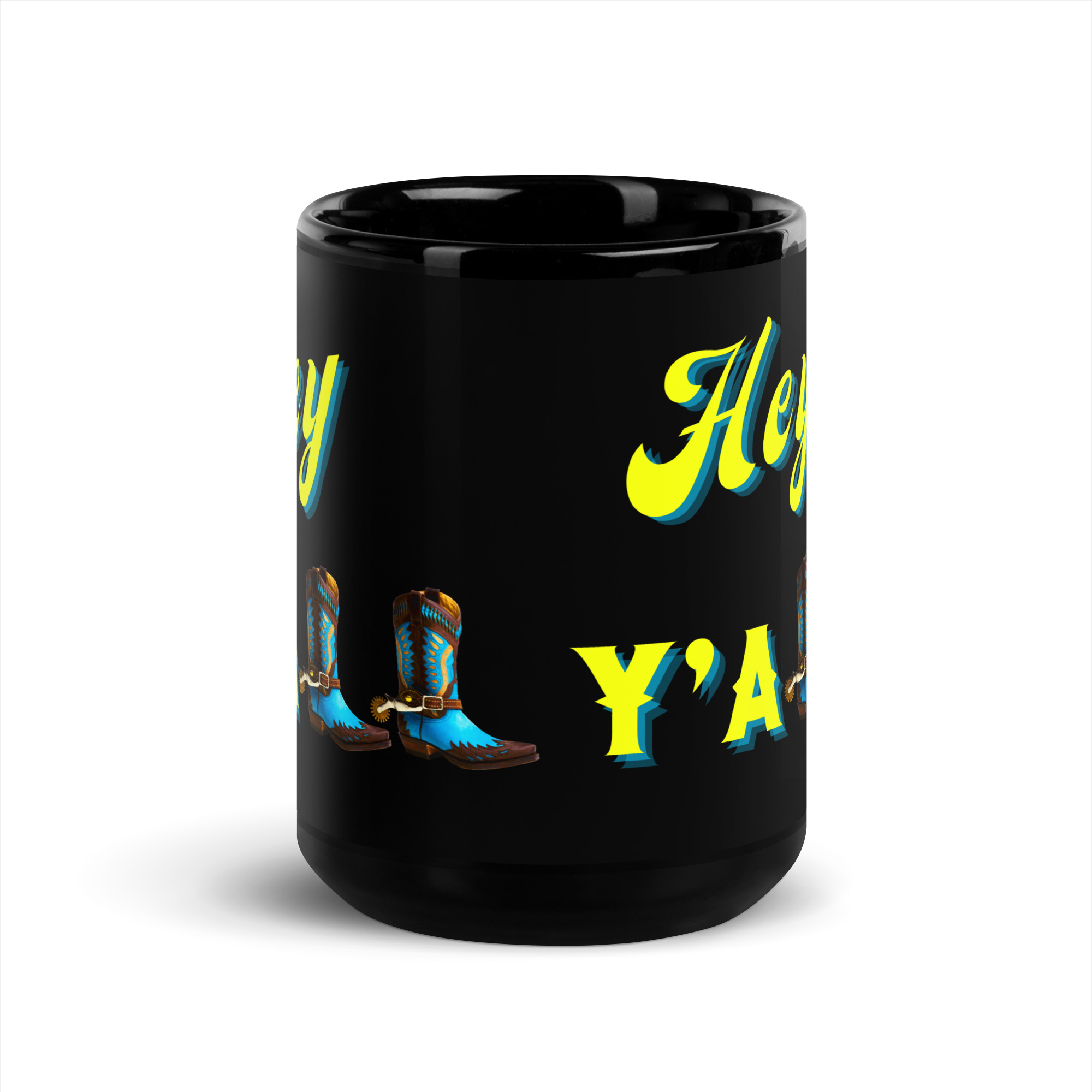 Black Glossy Mug - Image 6