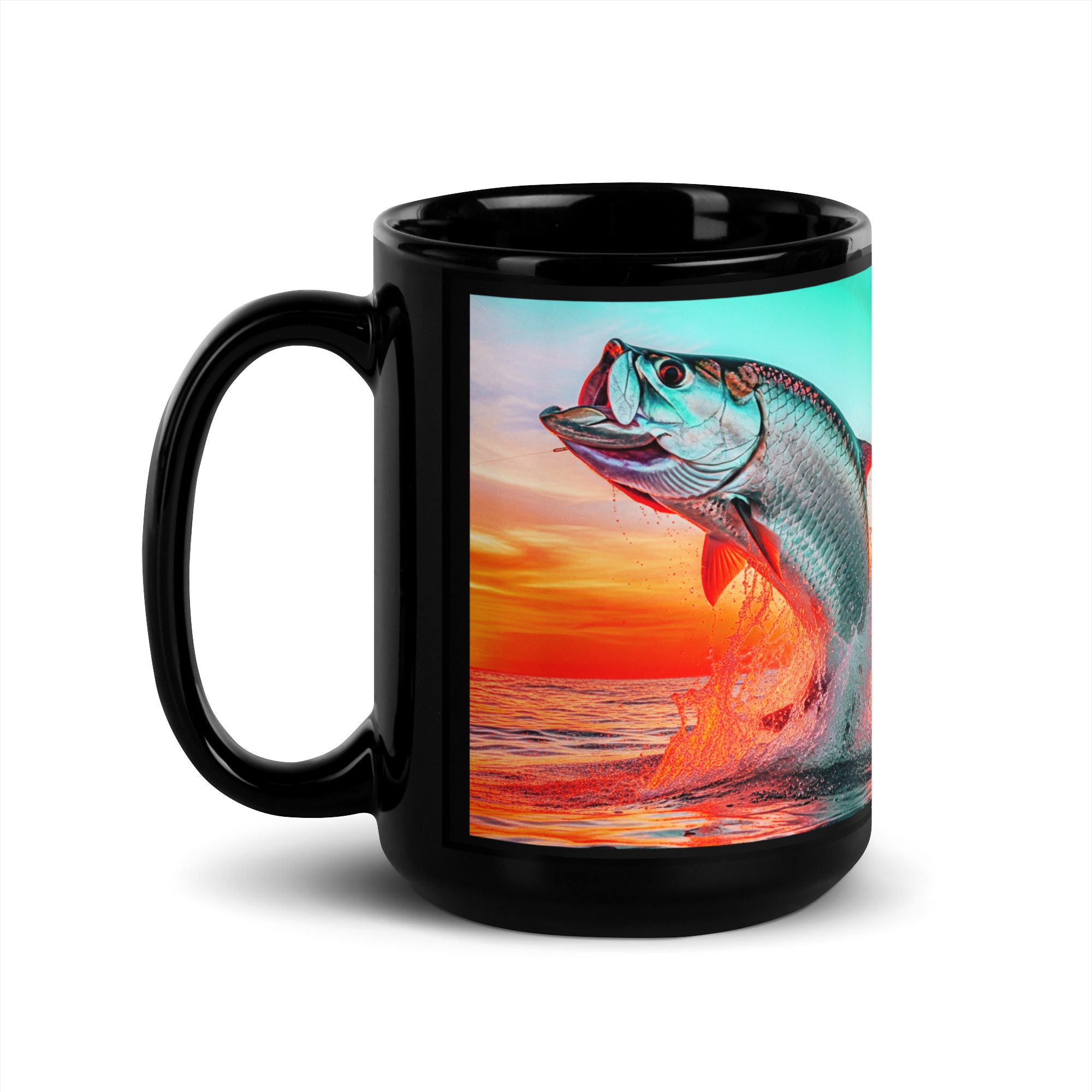 Black Glossy Mug - Image 4