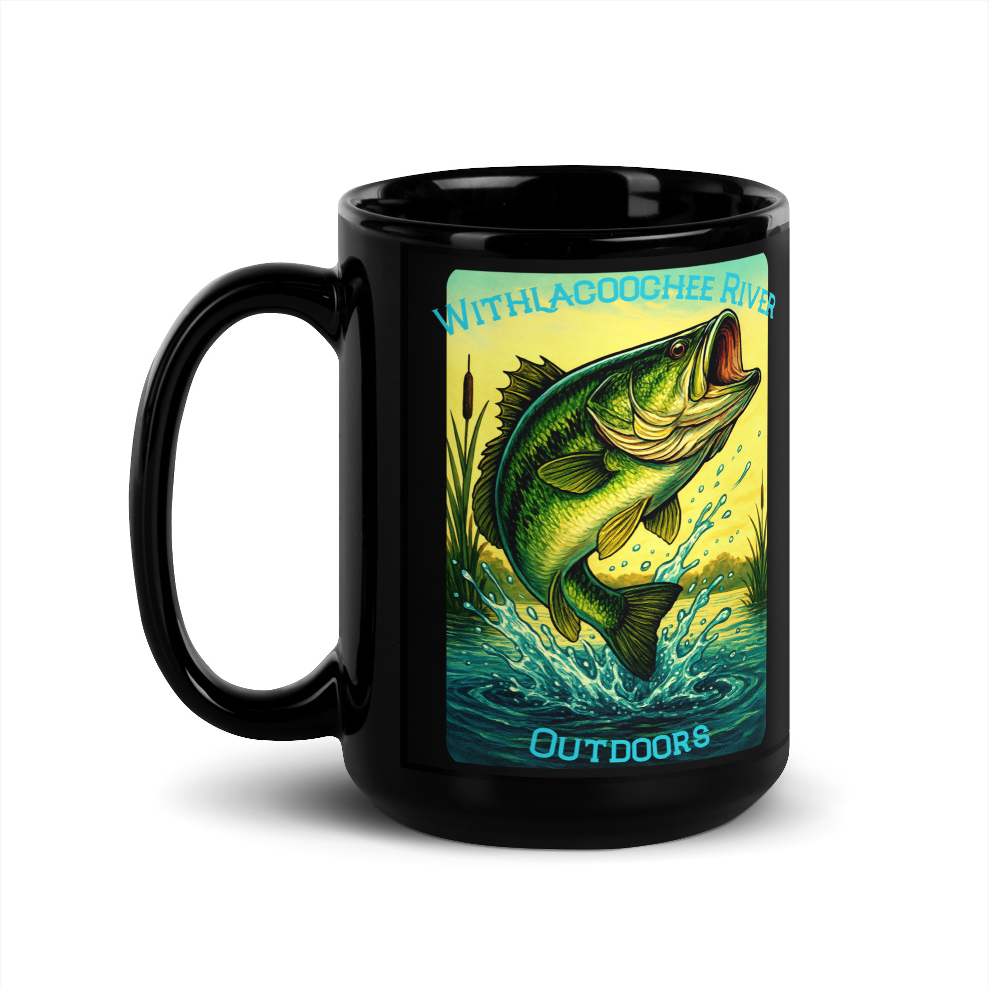 Black Glossy Mug - Image 4