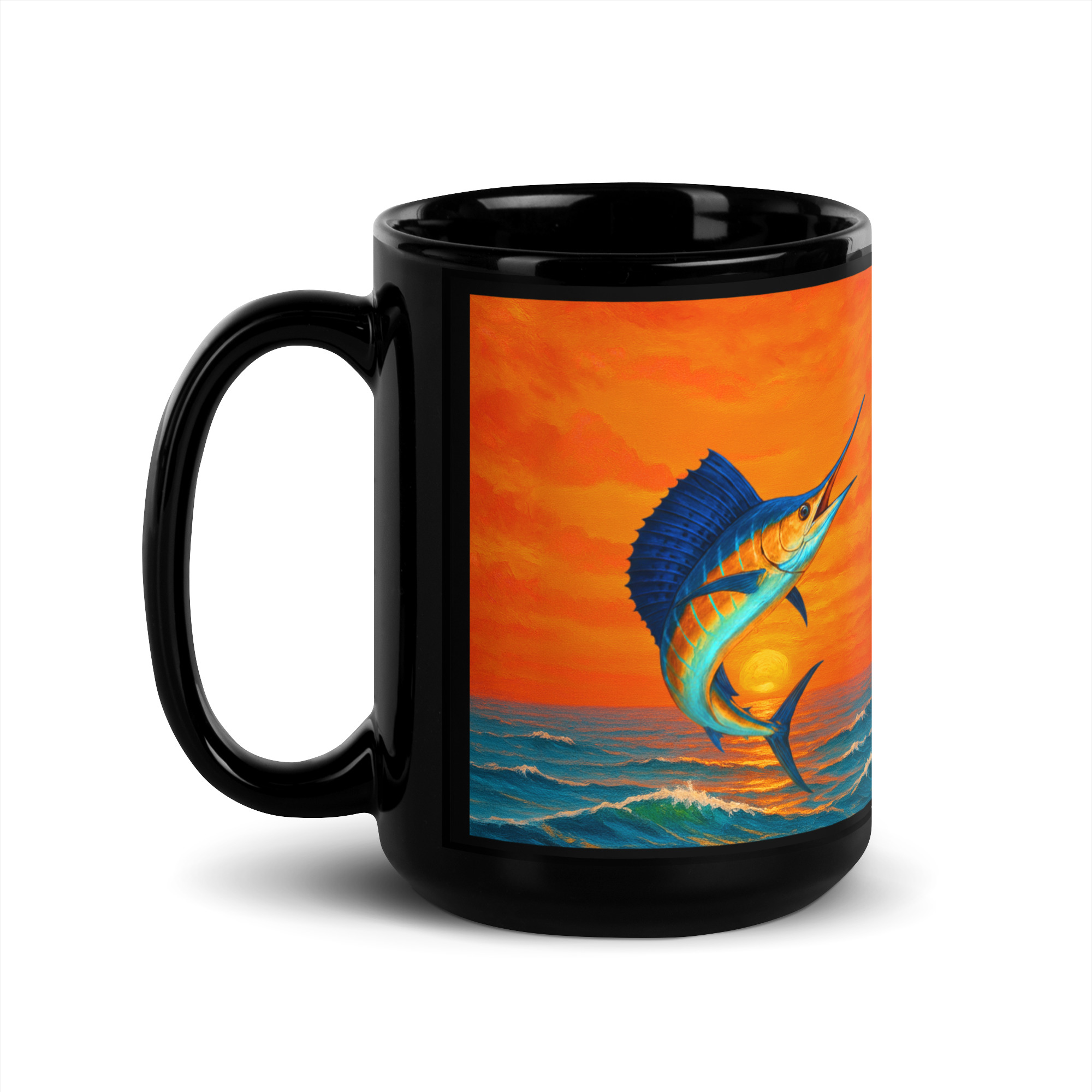 Black Glossy Mug - Image 4